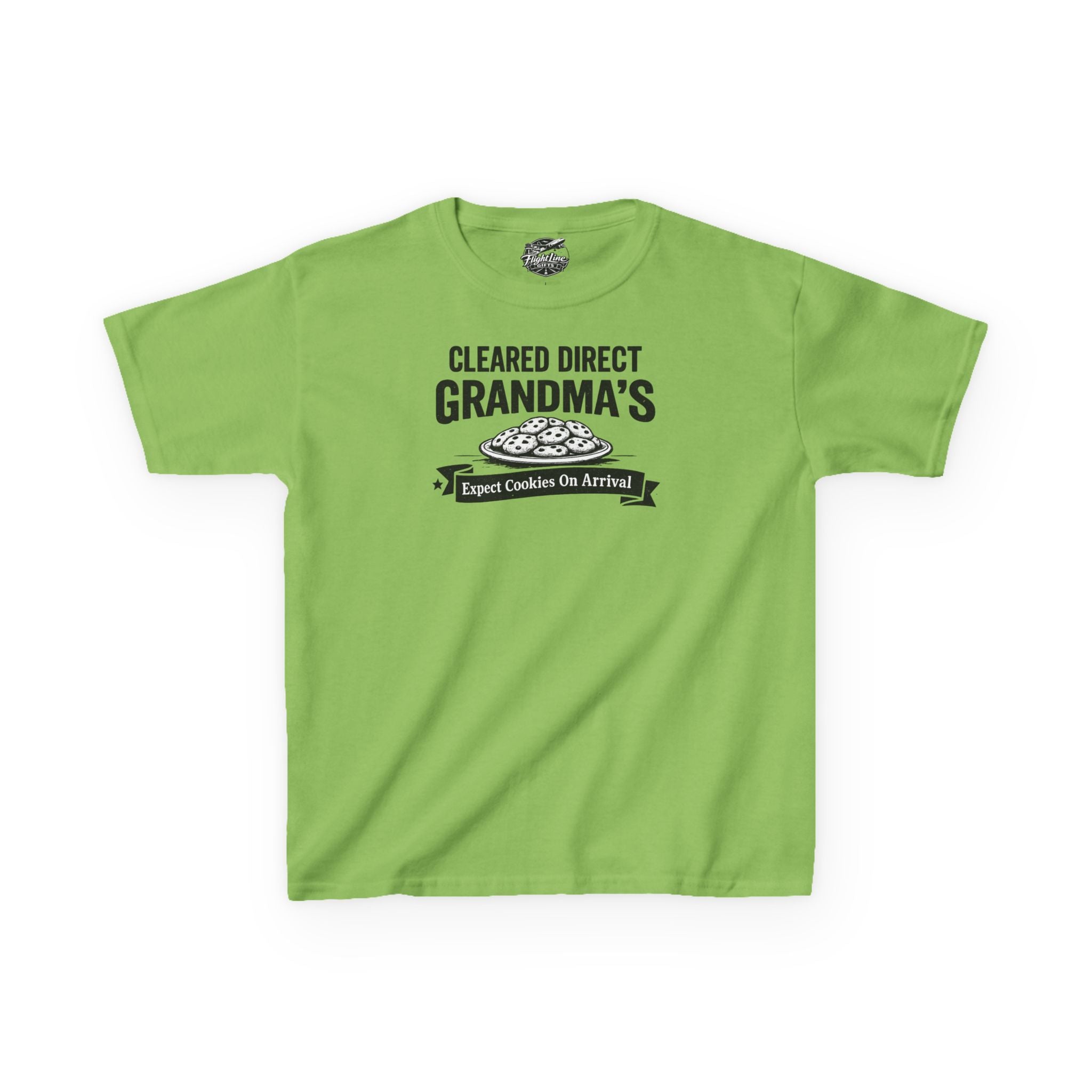 Youth T-Shirt — "Cleared Direct Grandma's"
