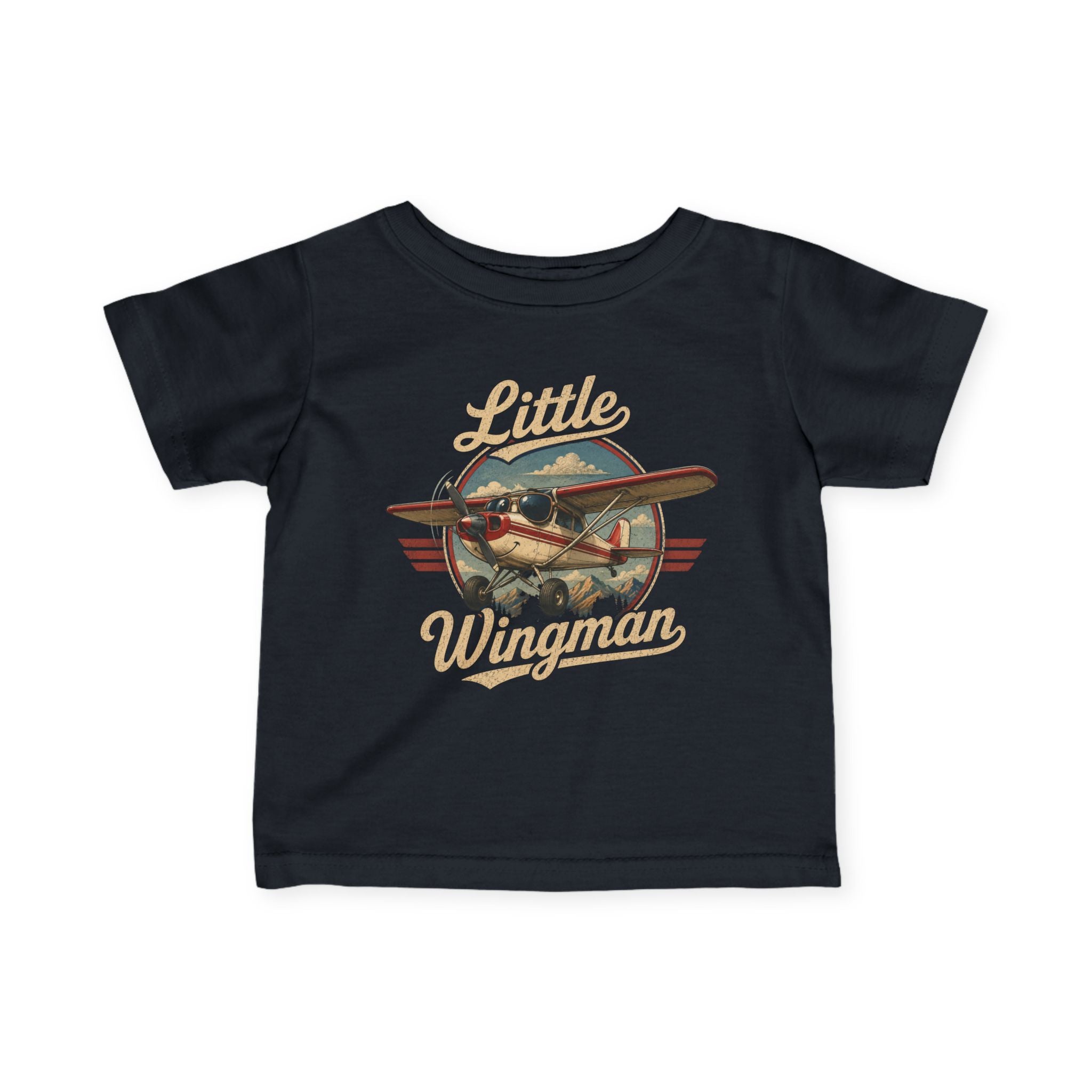 Infant Tee - "Little Wingman" Baby T-Shirt