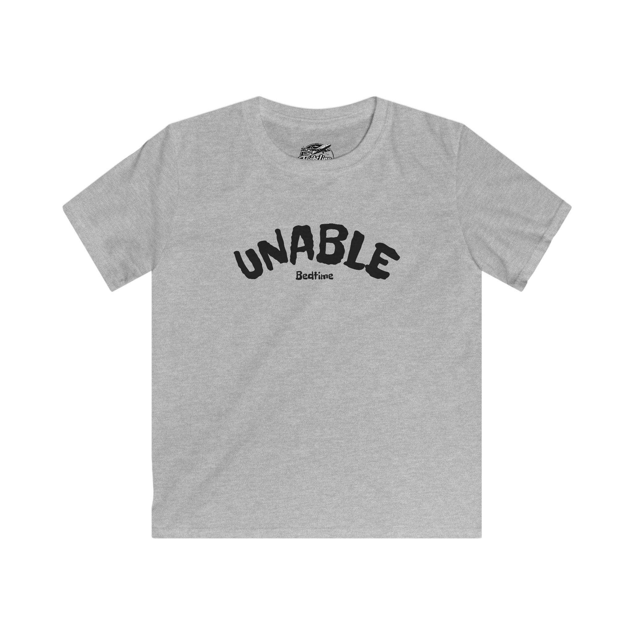 Kids T‑Shirt "Unable (Bedtime)"