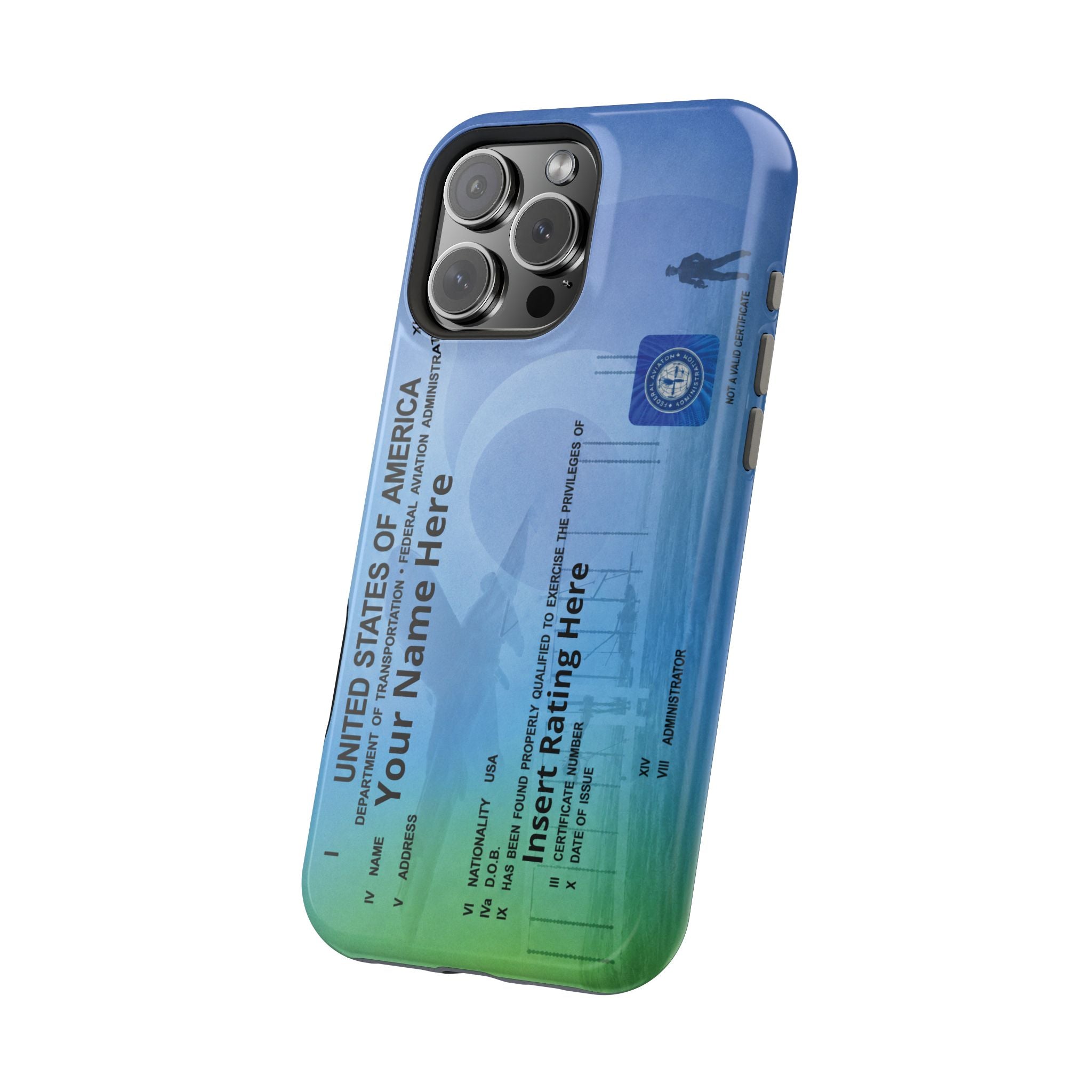 Custom Certificate iPhone Case — MagSafe