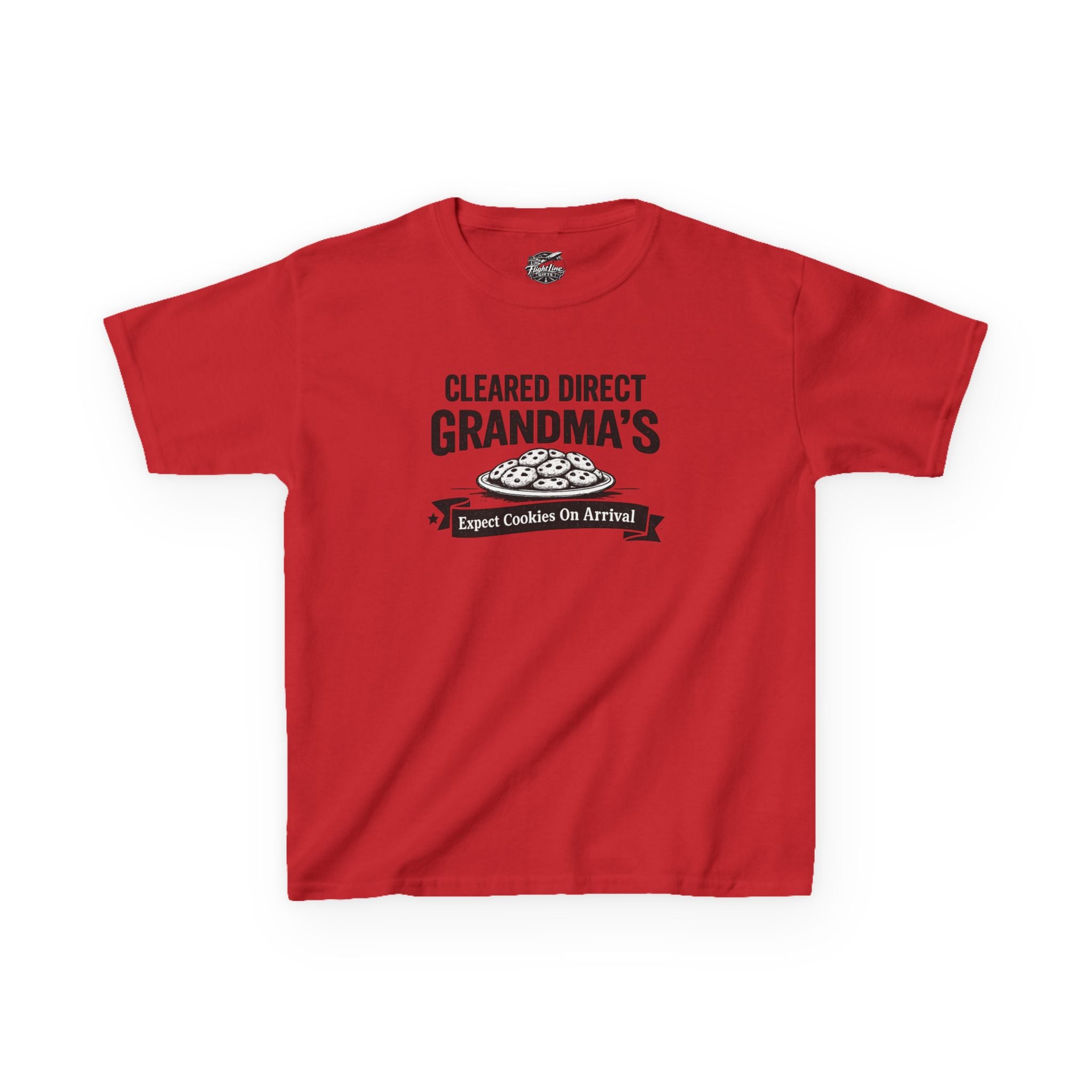 Kids T-Shirt — "Cleared Direct Grandma's"