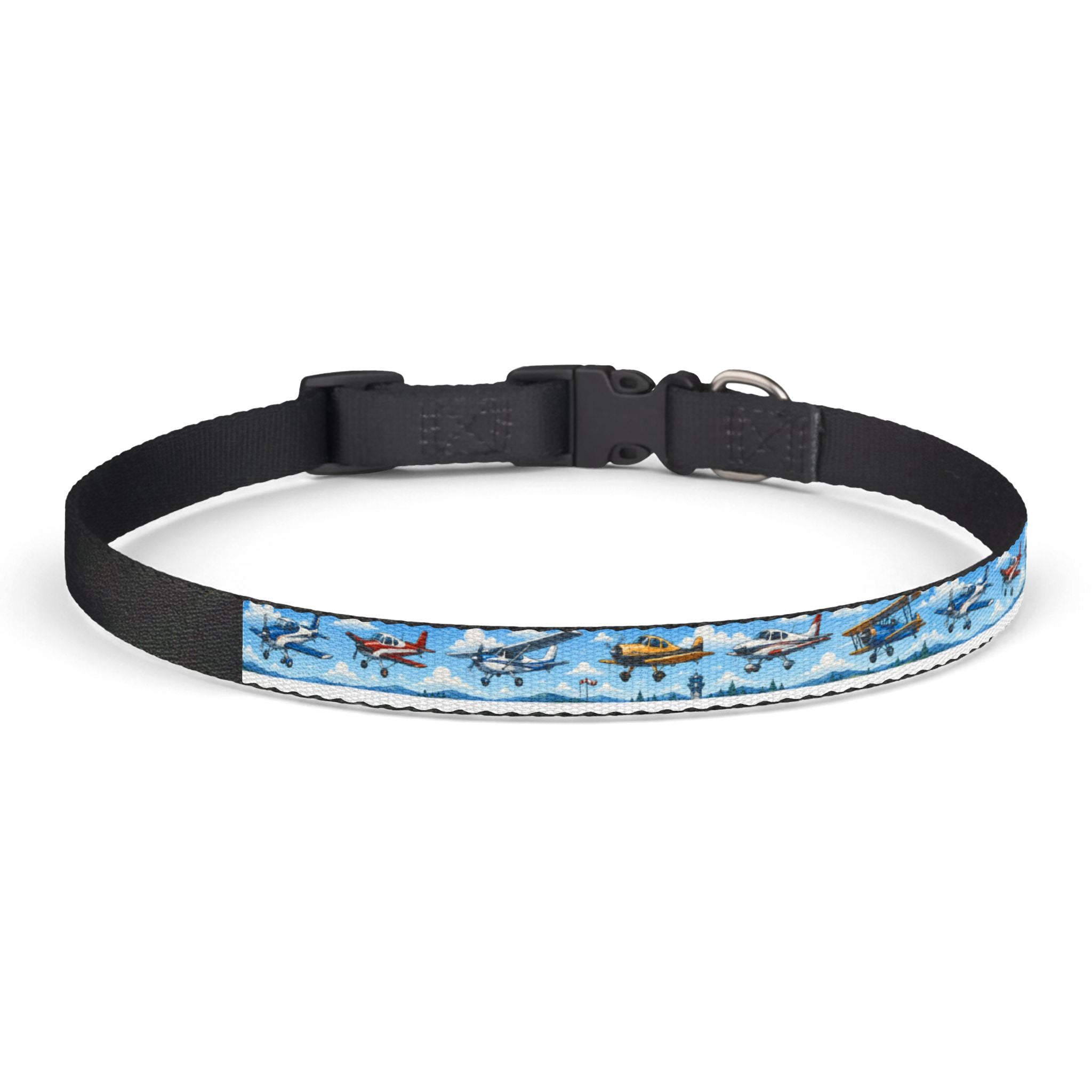 Airplane Pattern - Pet Collar