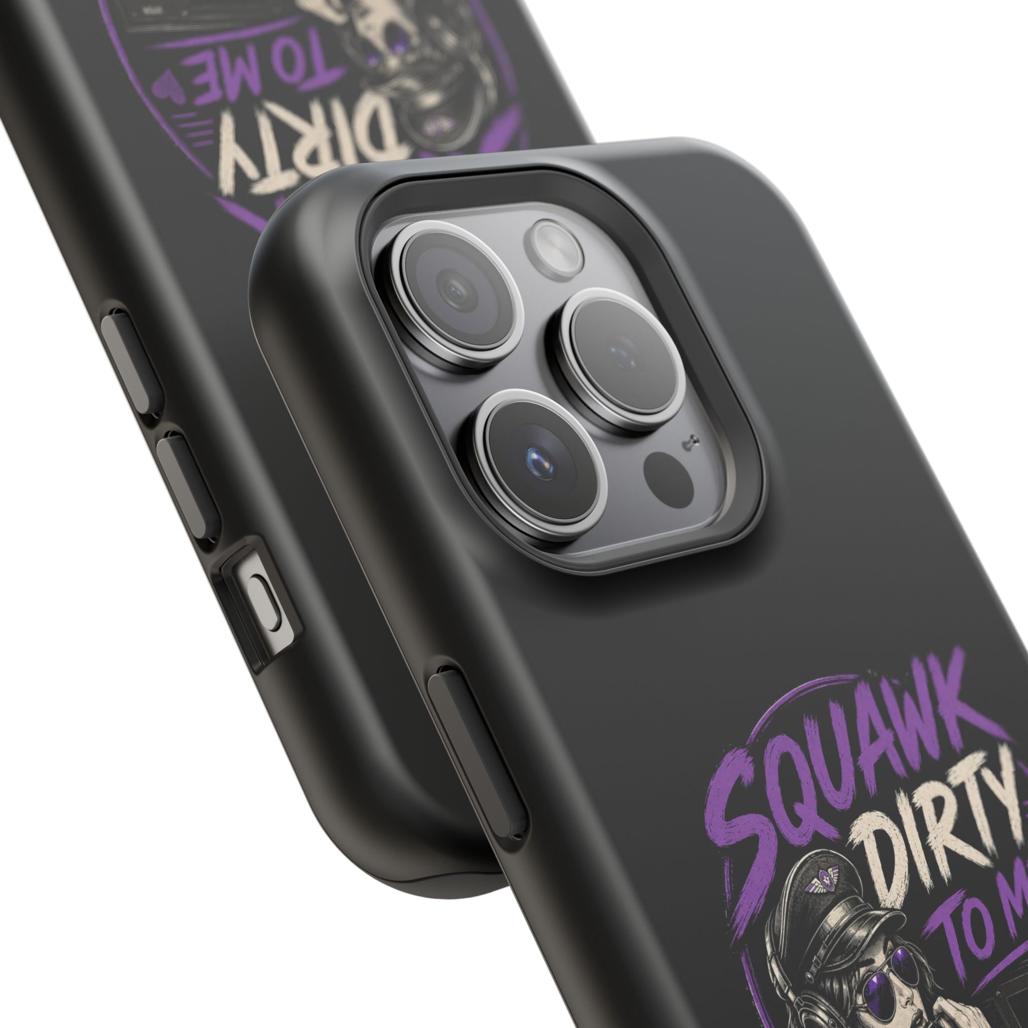 Magnetic Phone Case — “Squawk Dirty to Me”