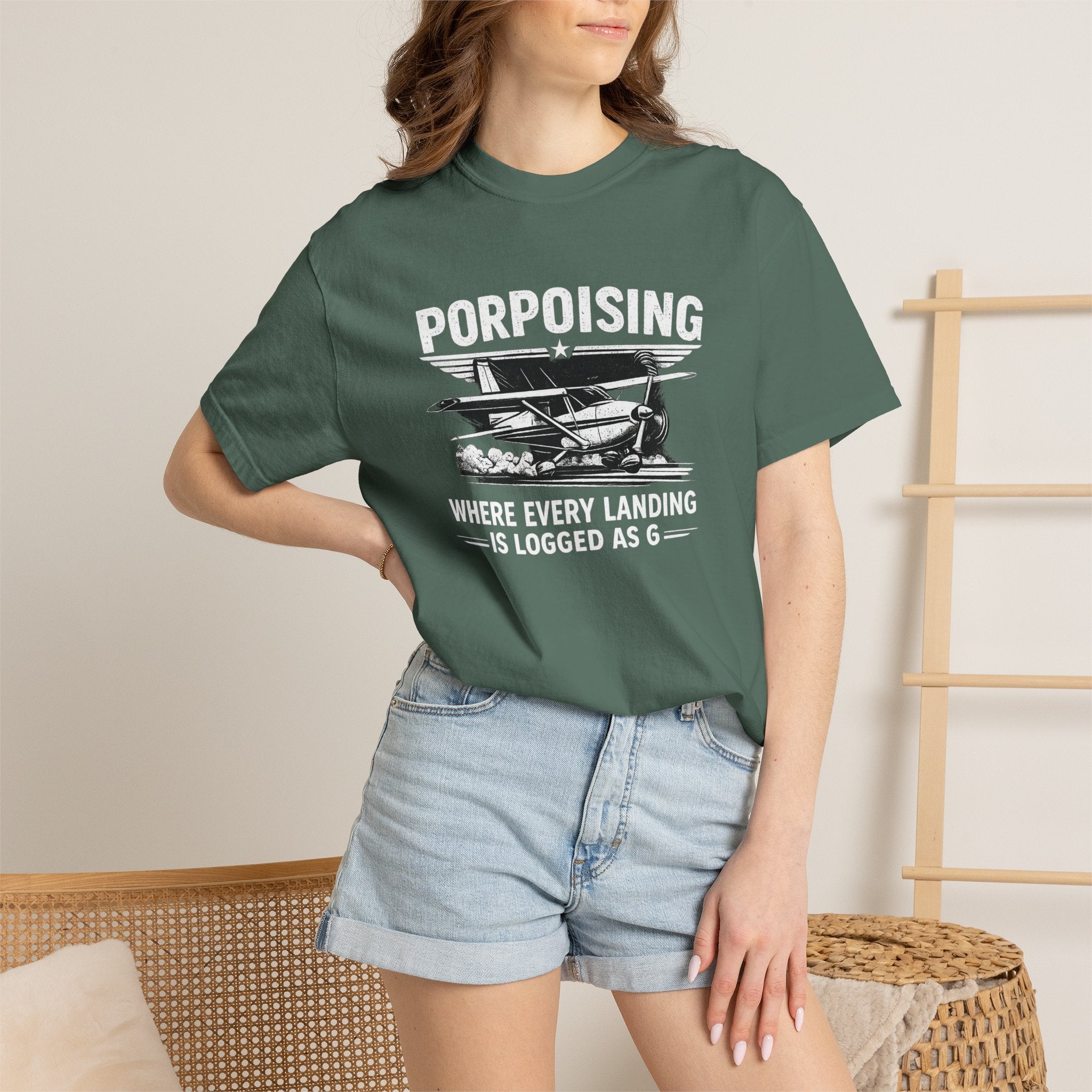 Porpoising Aviator T-Shirt