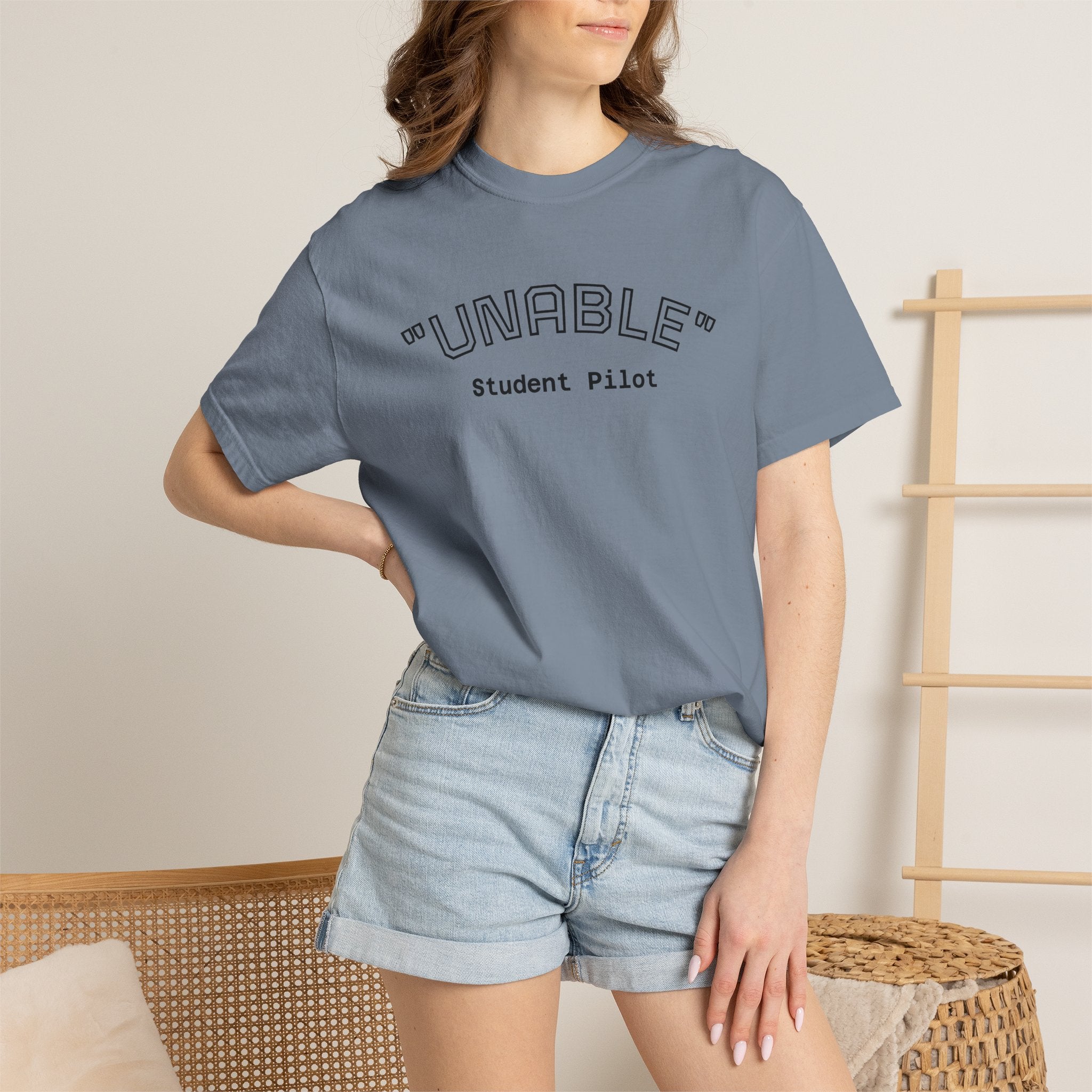 Student Pilot "UNABLE" T-Shirt