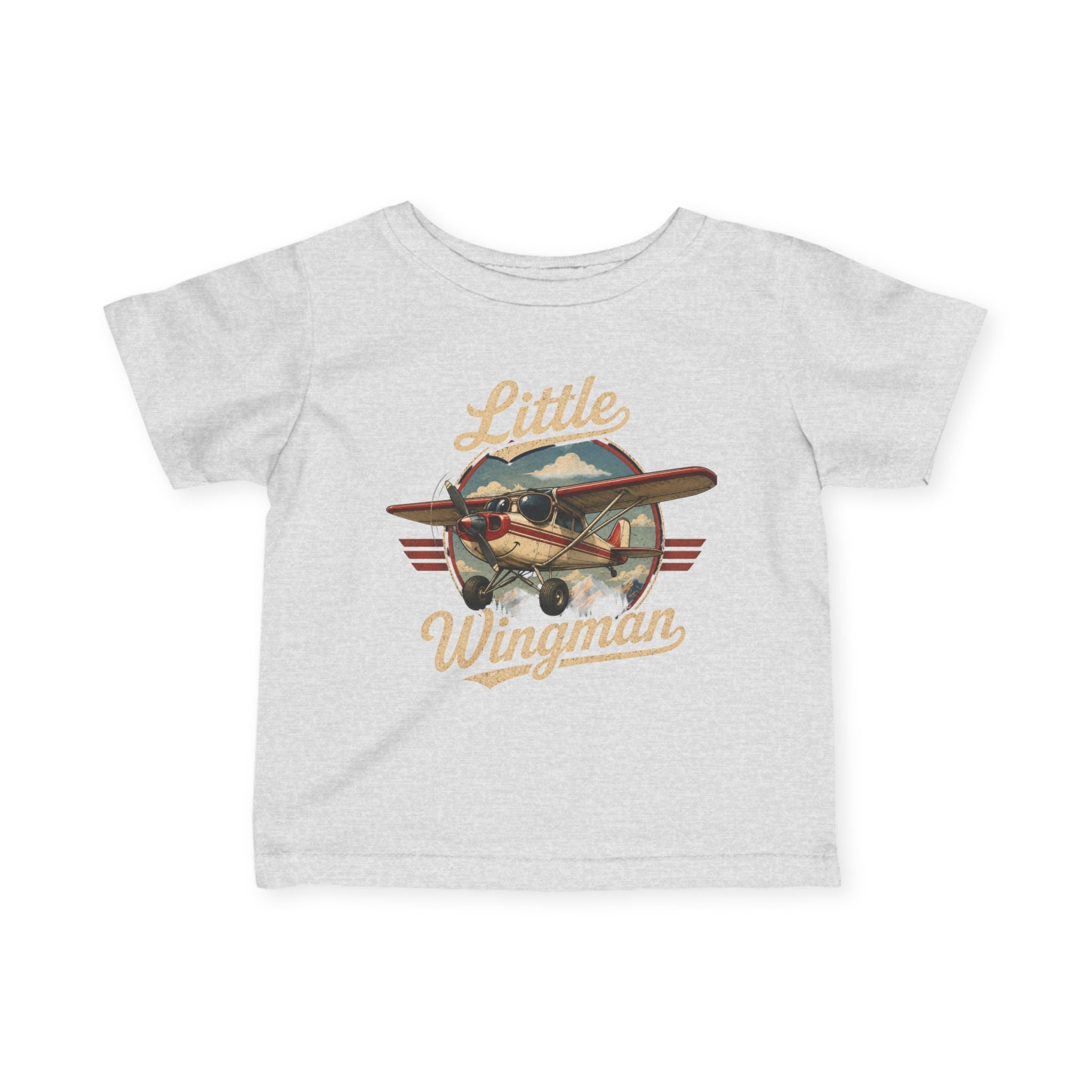Infant Tee - "Little Wingman" Baby T-Shirt