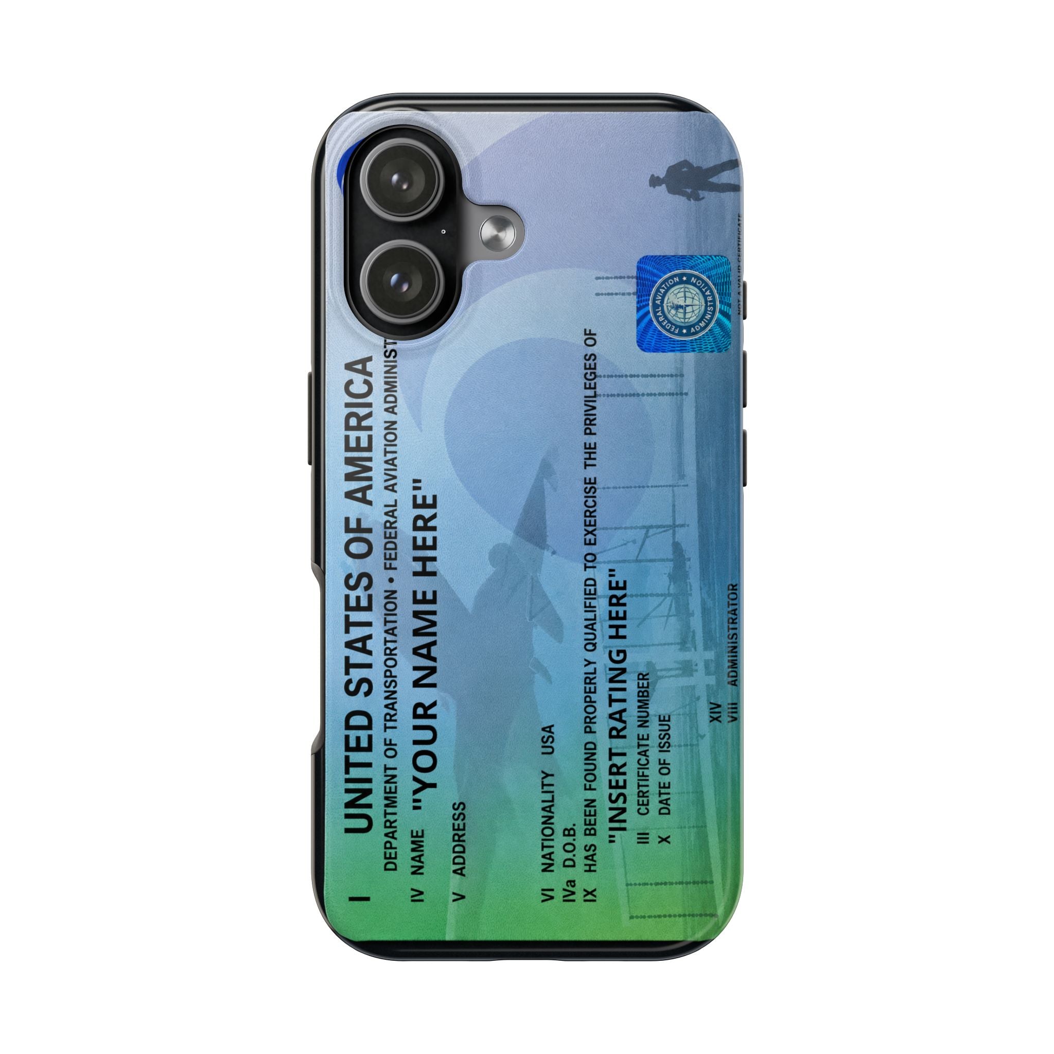 Personalized Certificate Phone Case