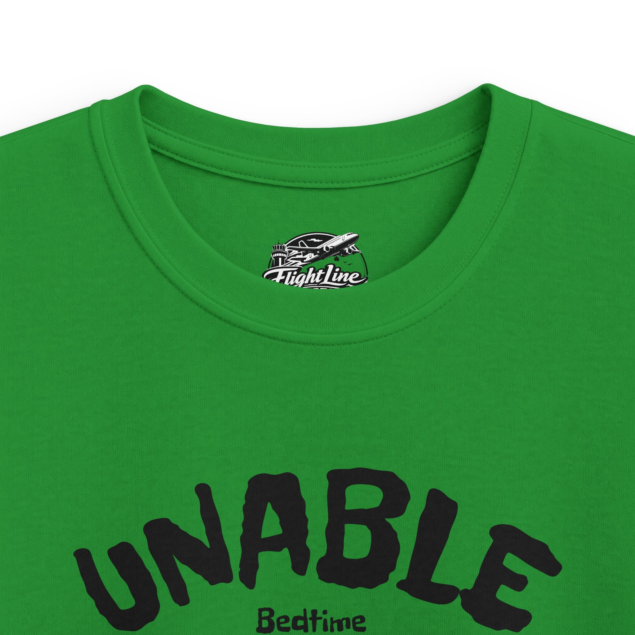 Kids T‑Shirt "Unable (Bedtime)"
