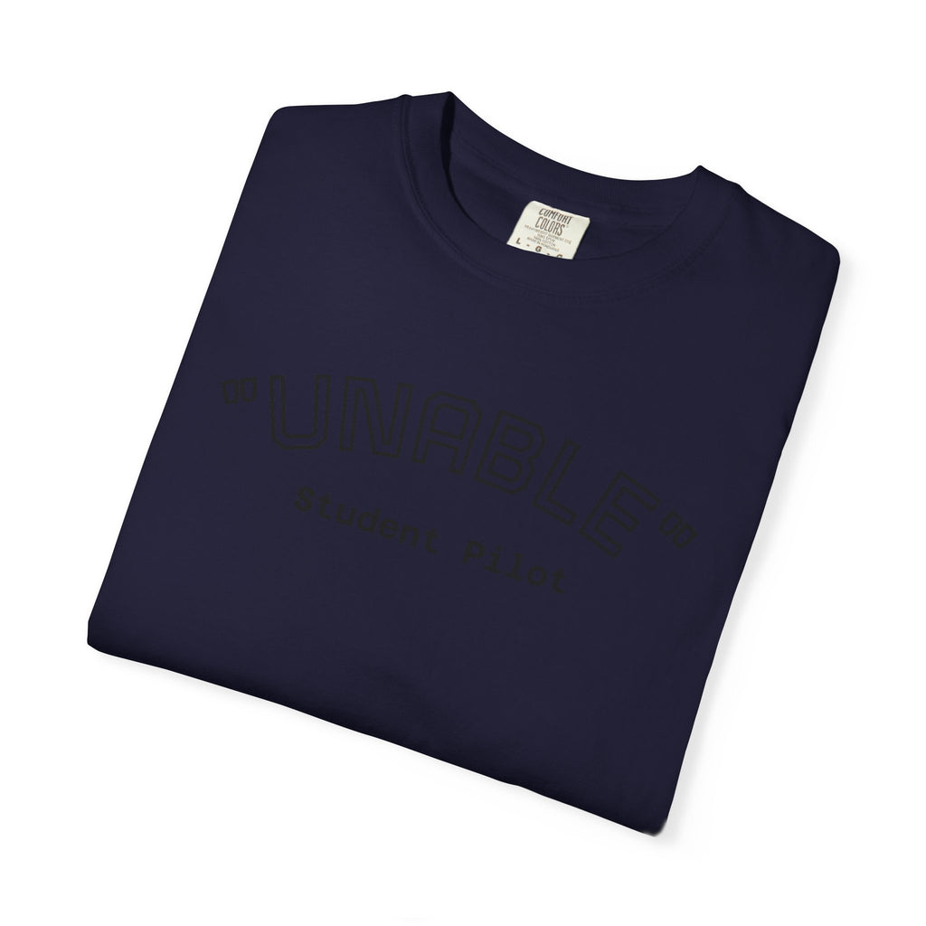 Student Pilot "UNABLE" T-Shirt