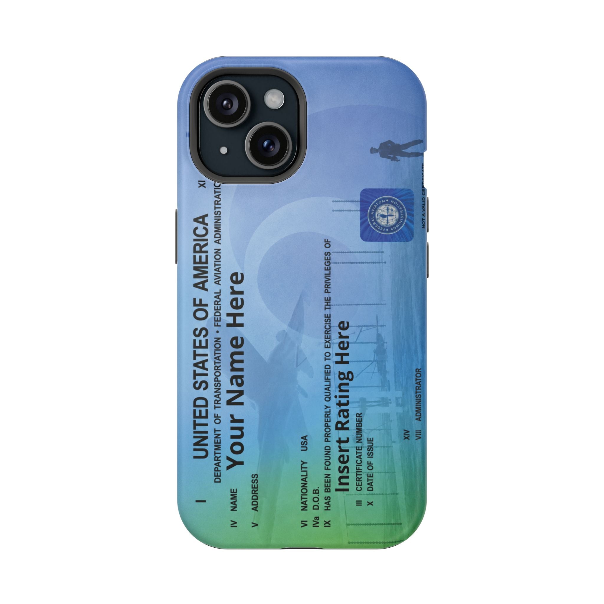 Custom Certificate iPhone Case — MagSafe