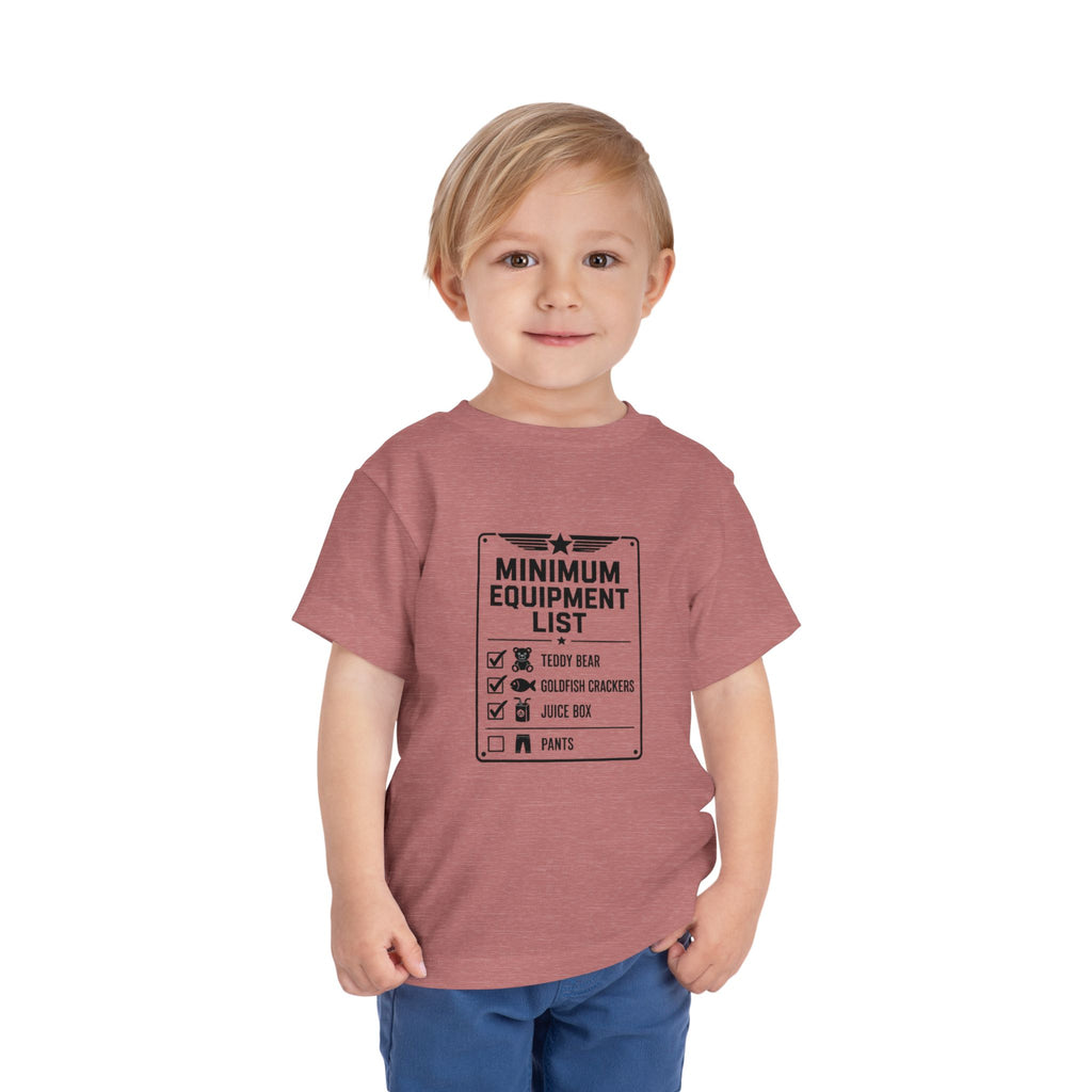 Toddler Tee — "Minimum Equipment List"