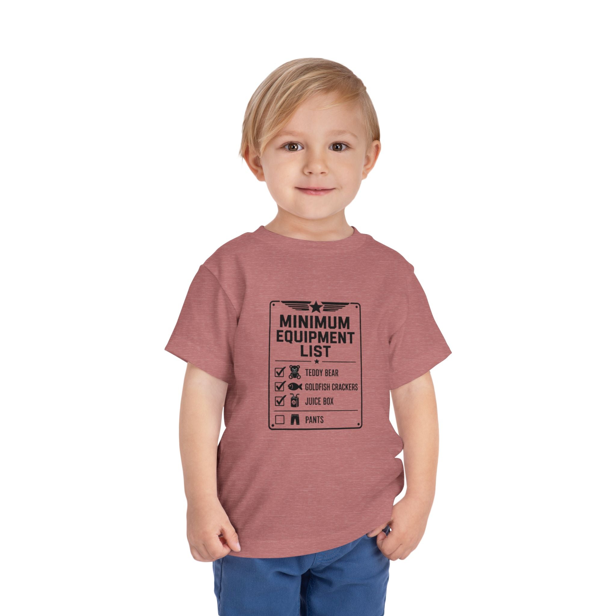 Toddler Tee — "Minimum Equipment List"