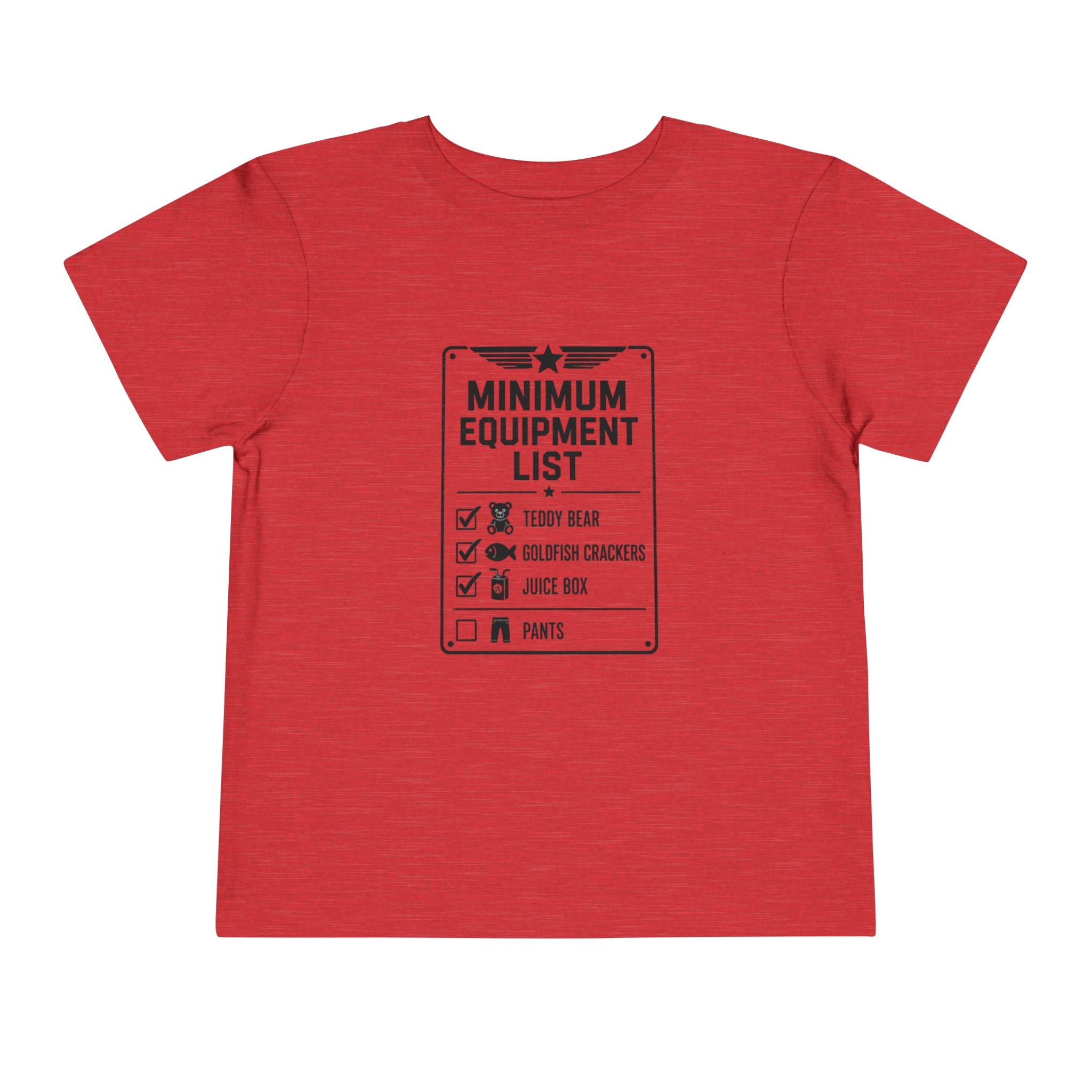 Toddler Tee — "Minimum Equipment List"