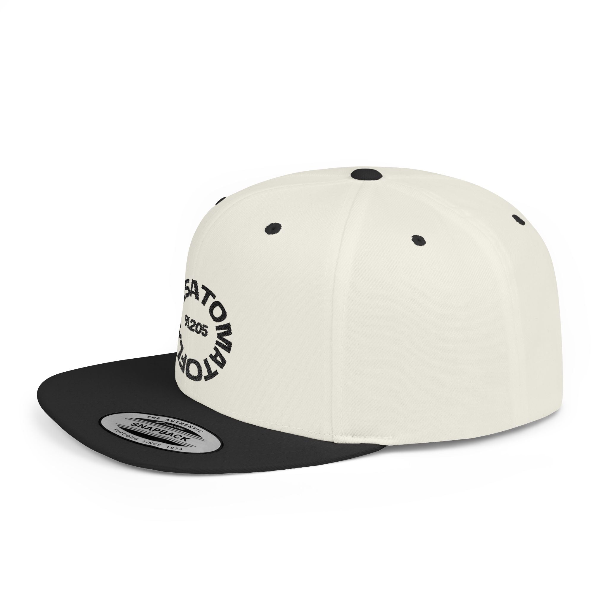 91.205 Snapback Flat Bill Hat