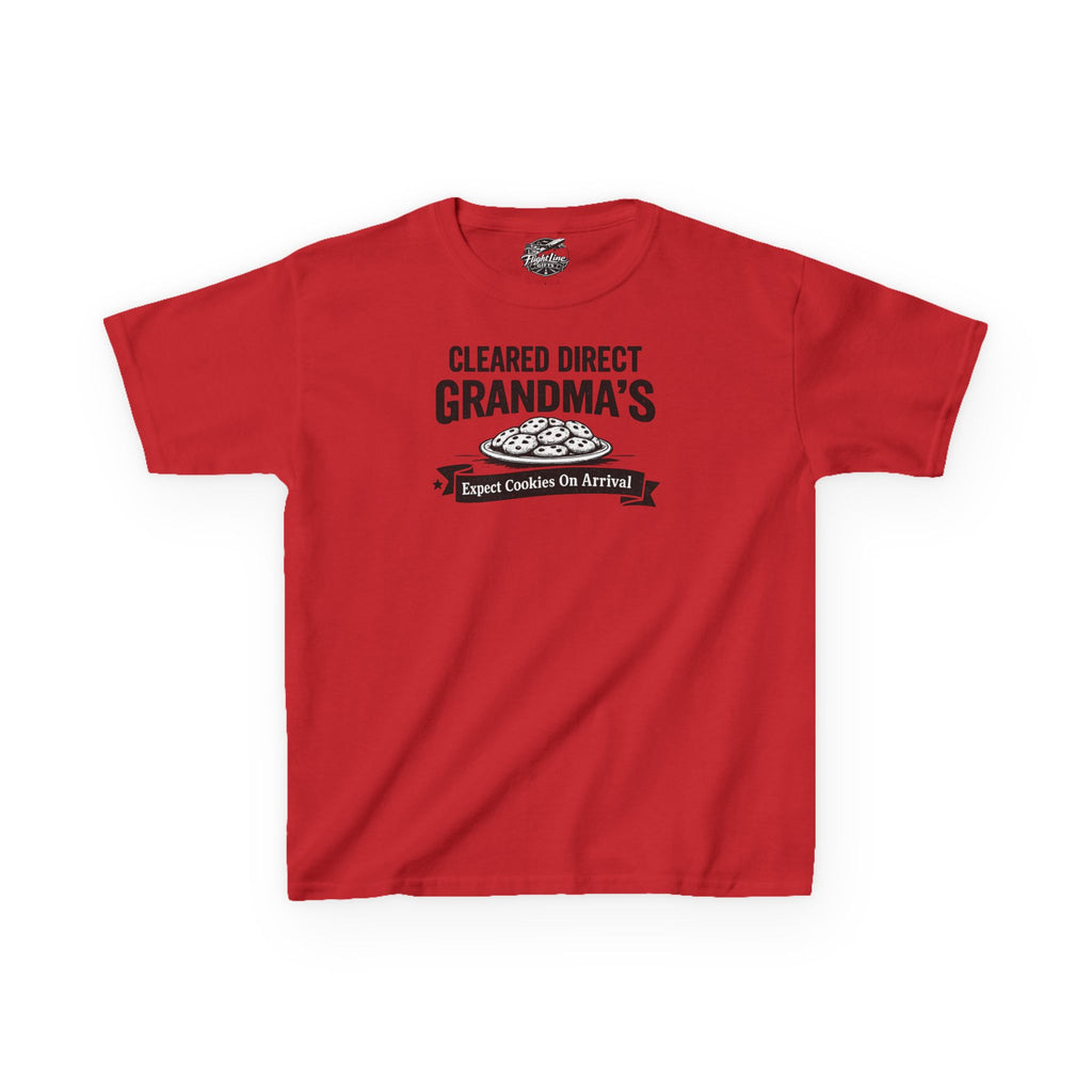 Youth T-Shirt — "Cleared Direct Grandma's"