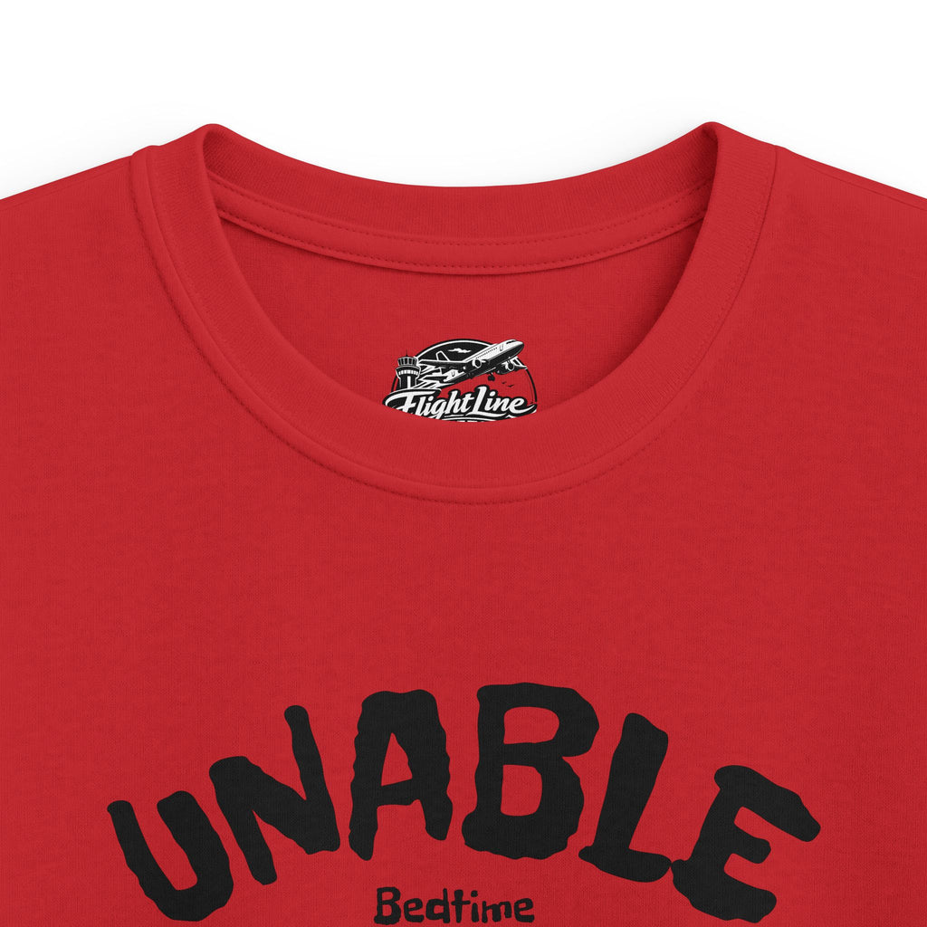 Kids T‑Shirt "Unable (Bedtime)"