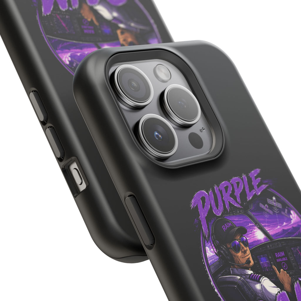 Purple RAIM Magnetic Impact Phone Case