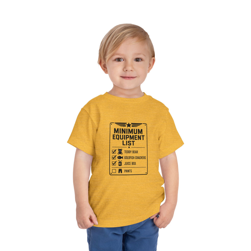 Toddler Tee — "Minimum Equipment List"