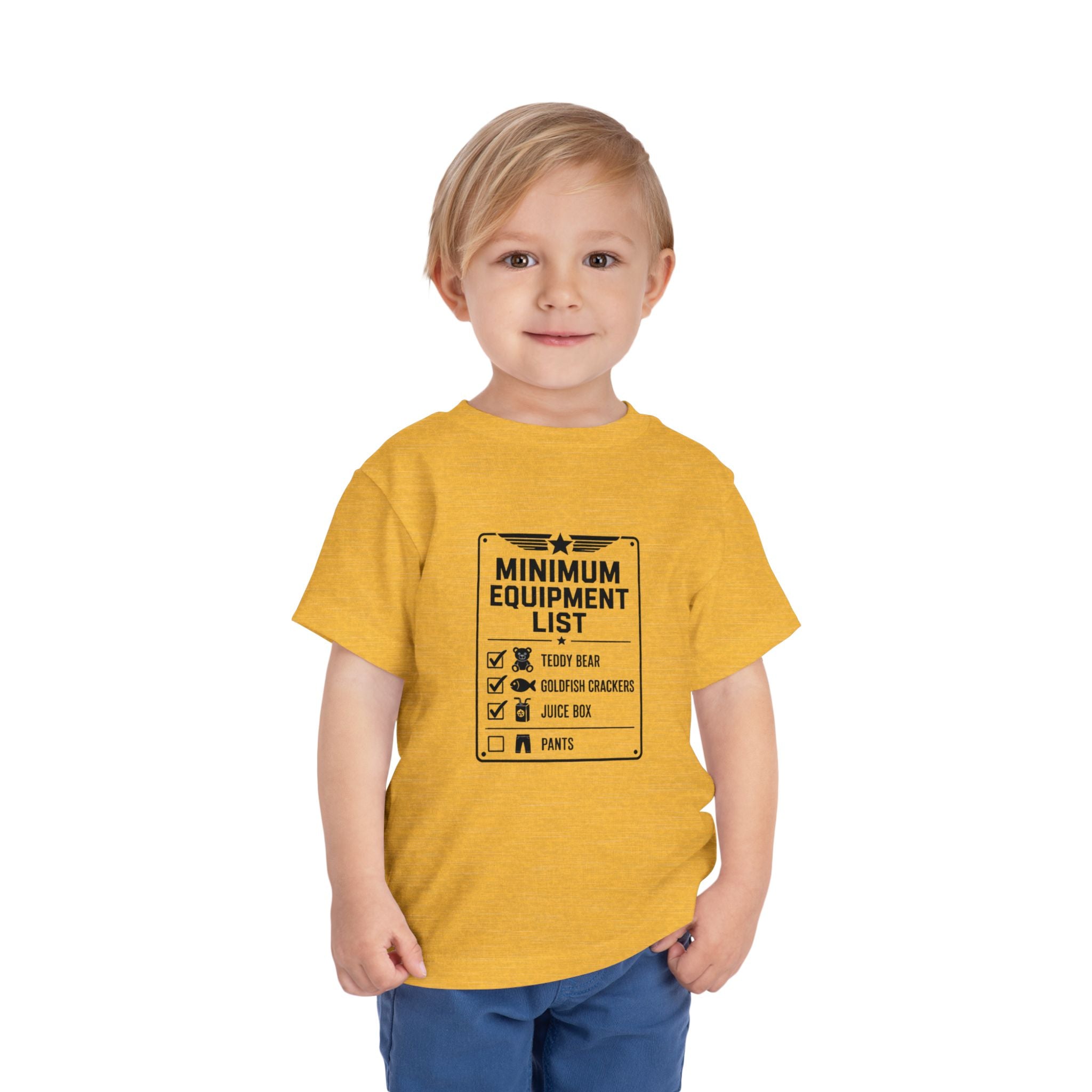 Toddler Tee — "Minimum Equipment List"