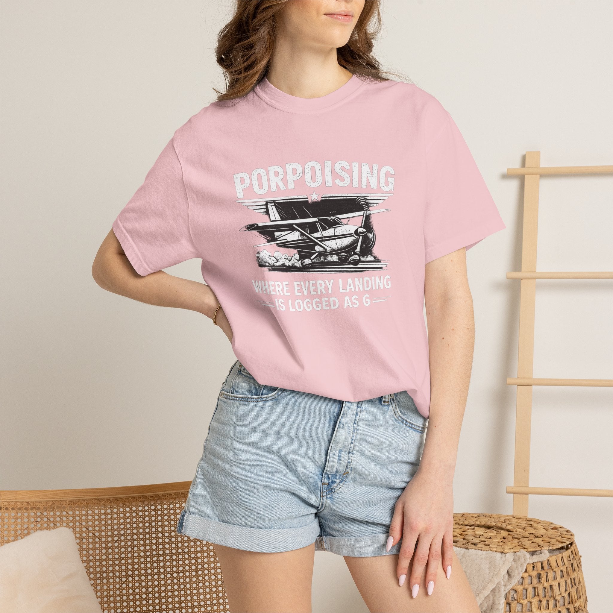 Porpoising Aviator T-Shirt