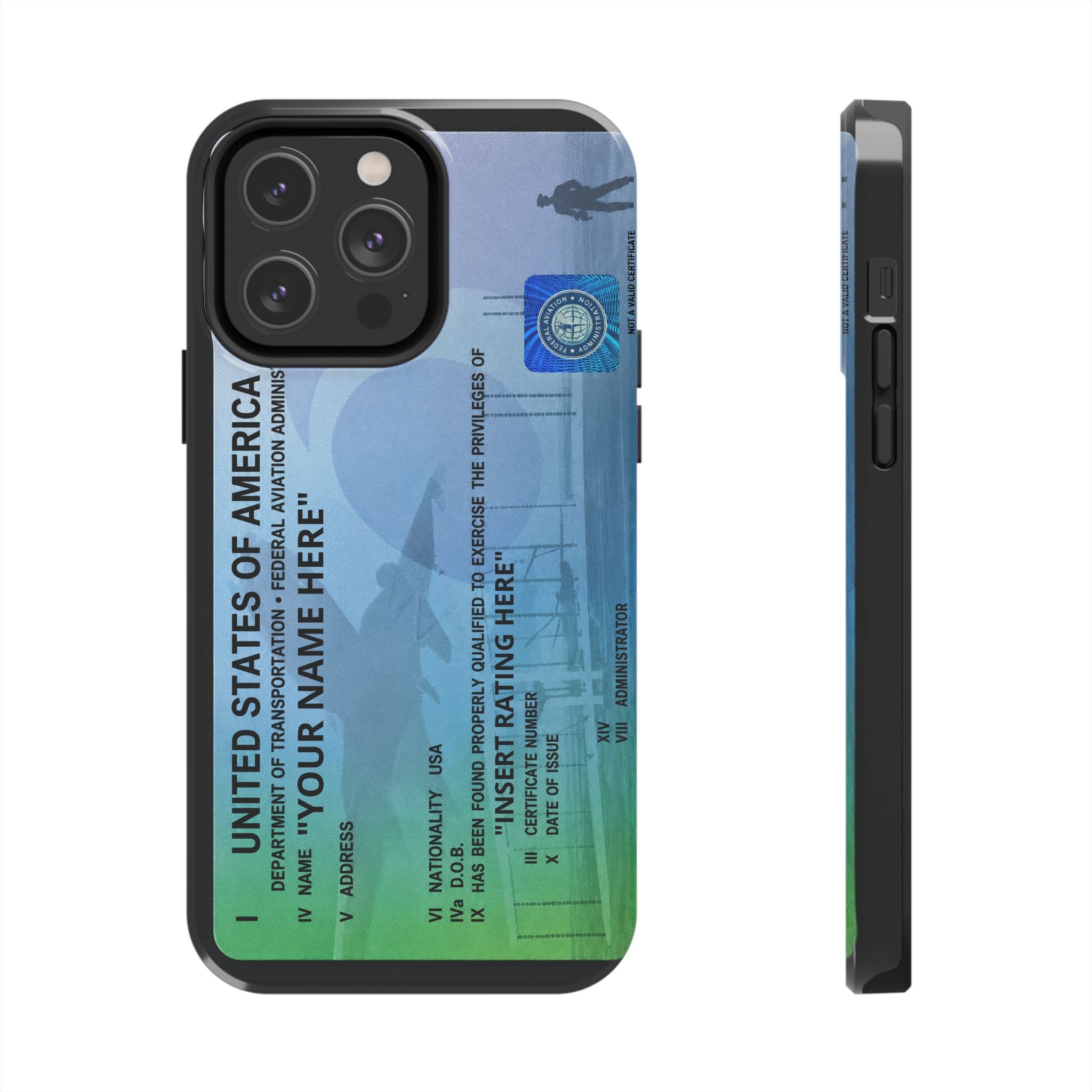 Personalized Certificate Phone Case