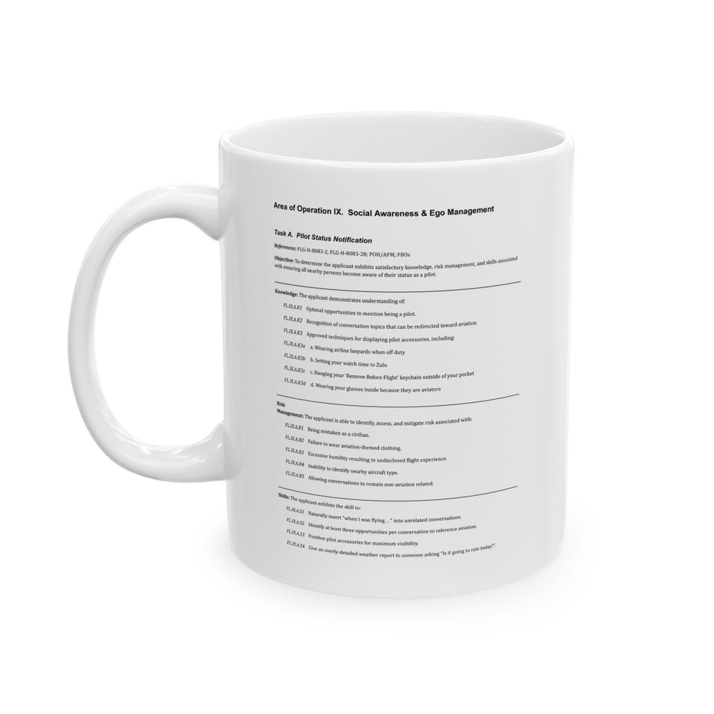 The ACS  — 11oz Coffee Mug