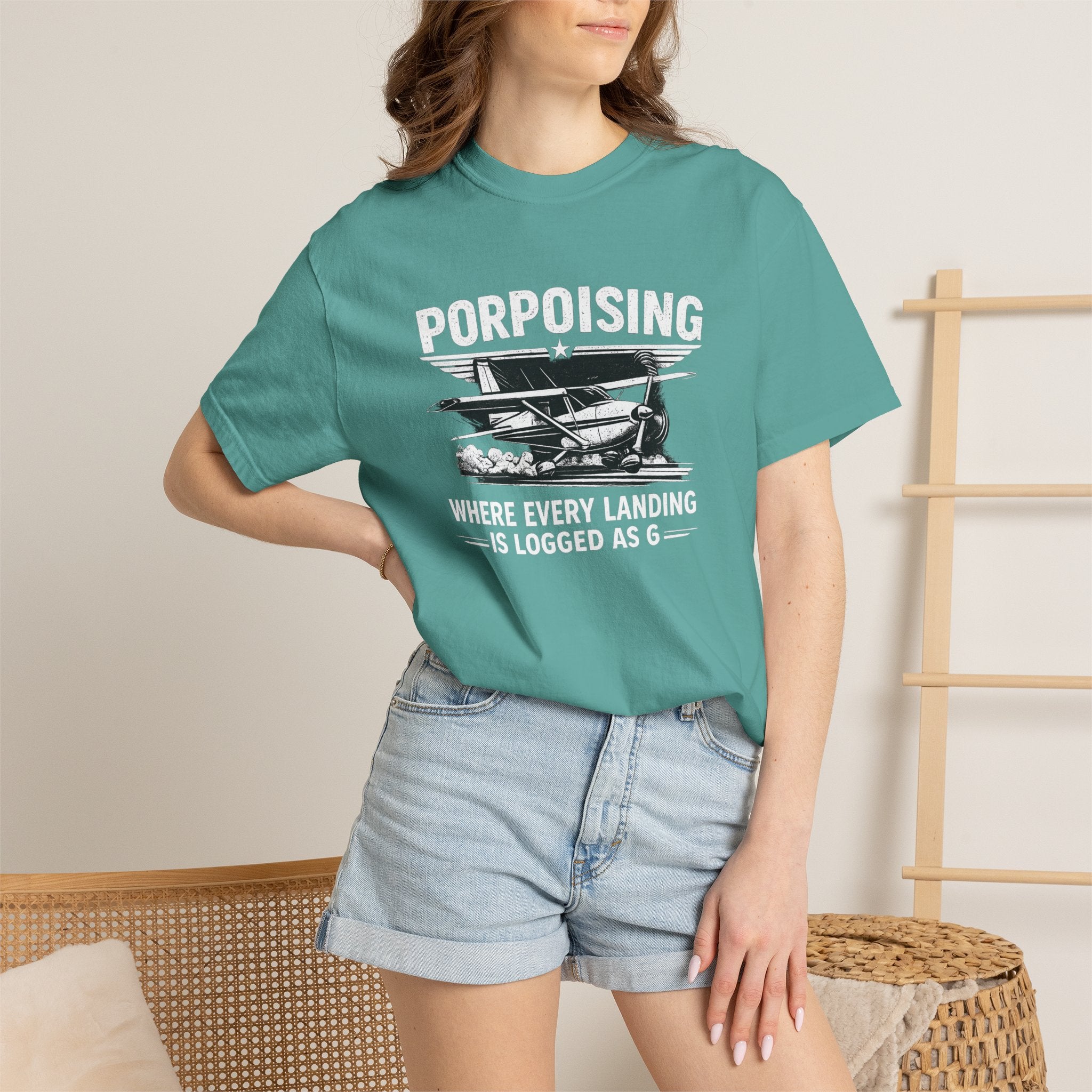 Porpoising Aviator T-Shirt