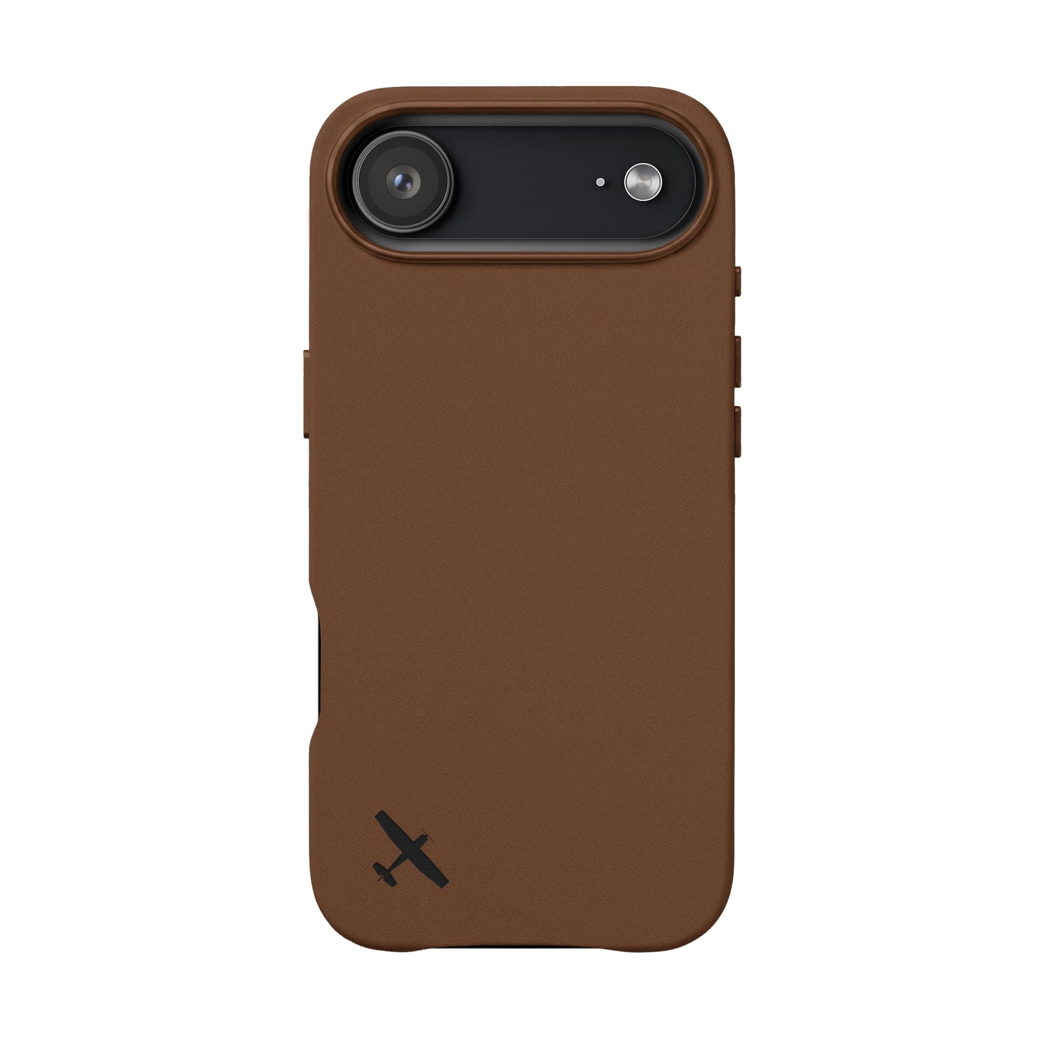 Leather Engraved iPhone Case Minimalist — C172