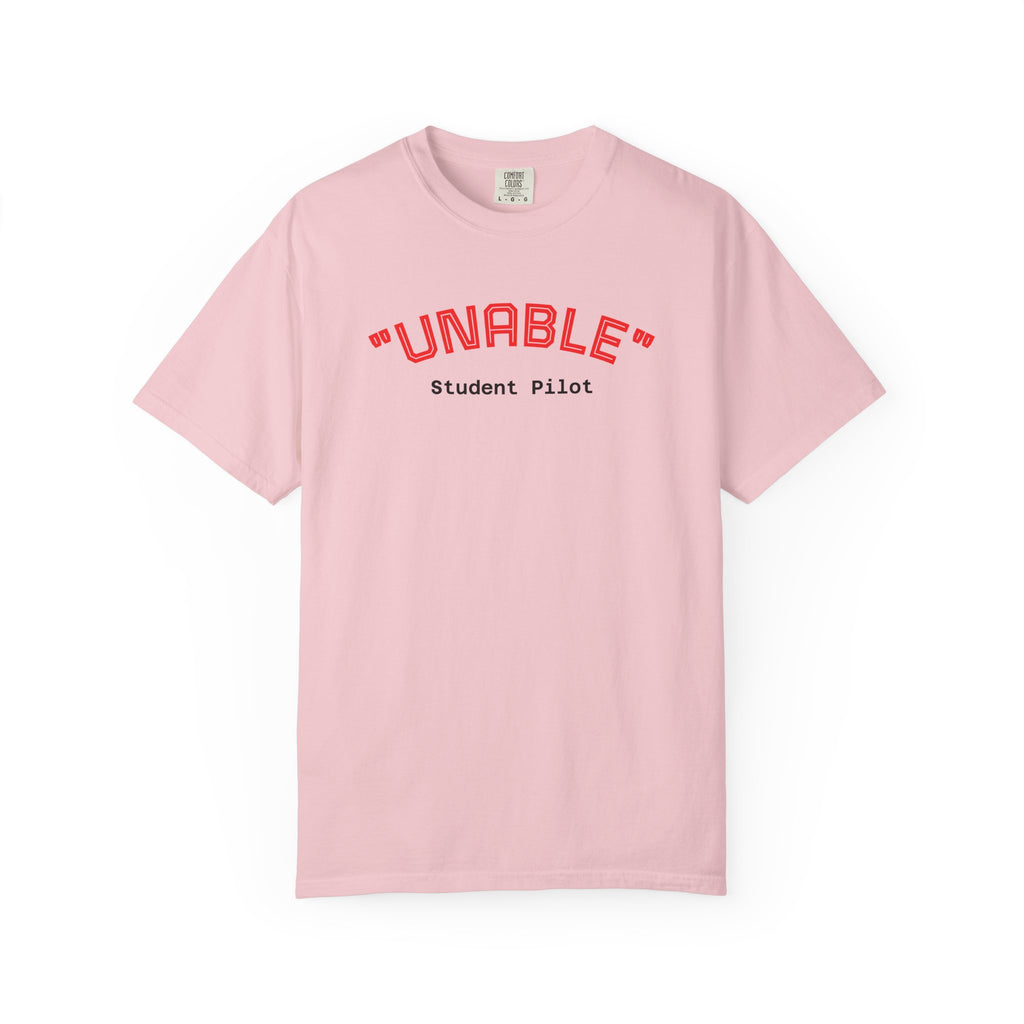 Student Pilot "UNABLE" T-Shirt