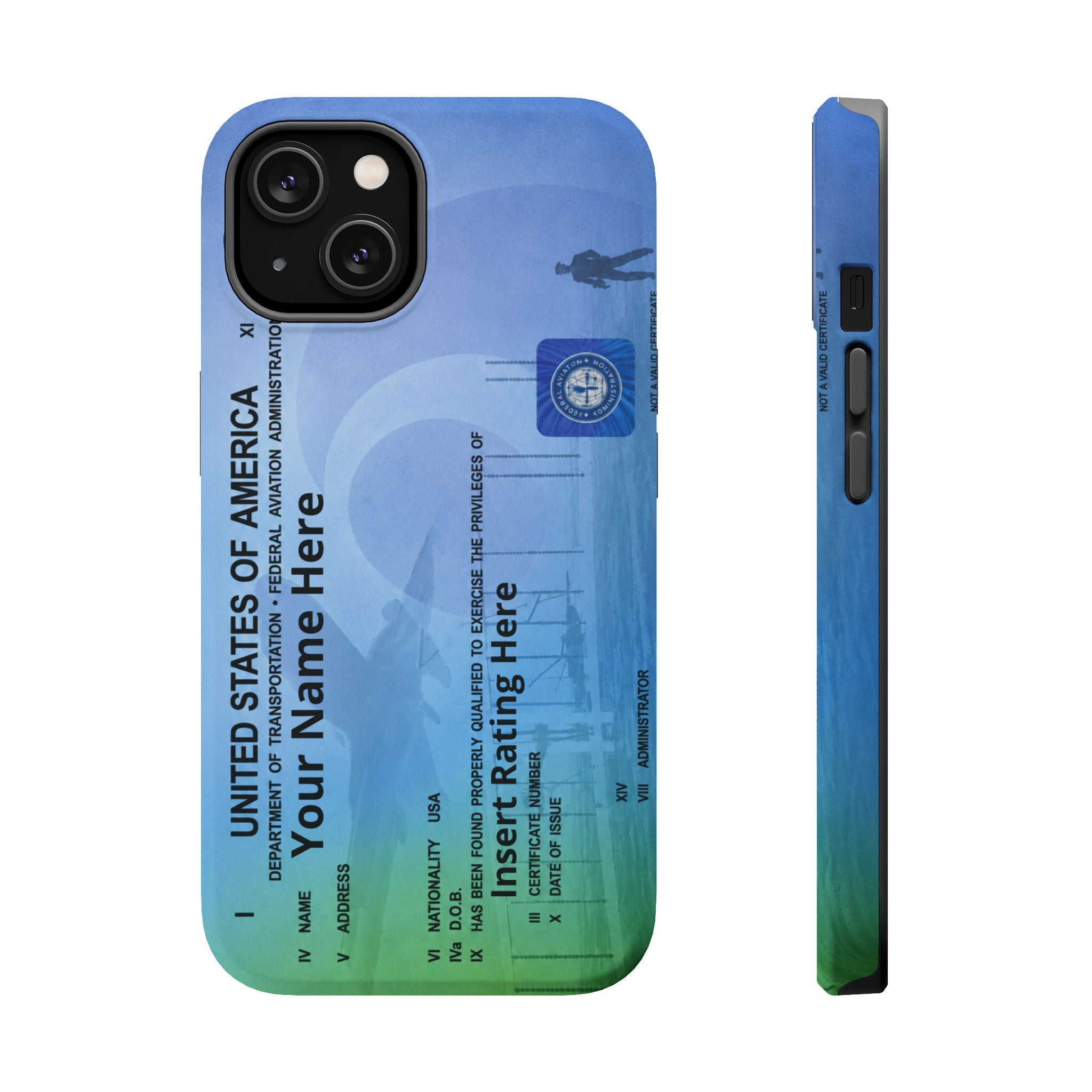 Custom Certificate iPhone Case — MagSafe