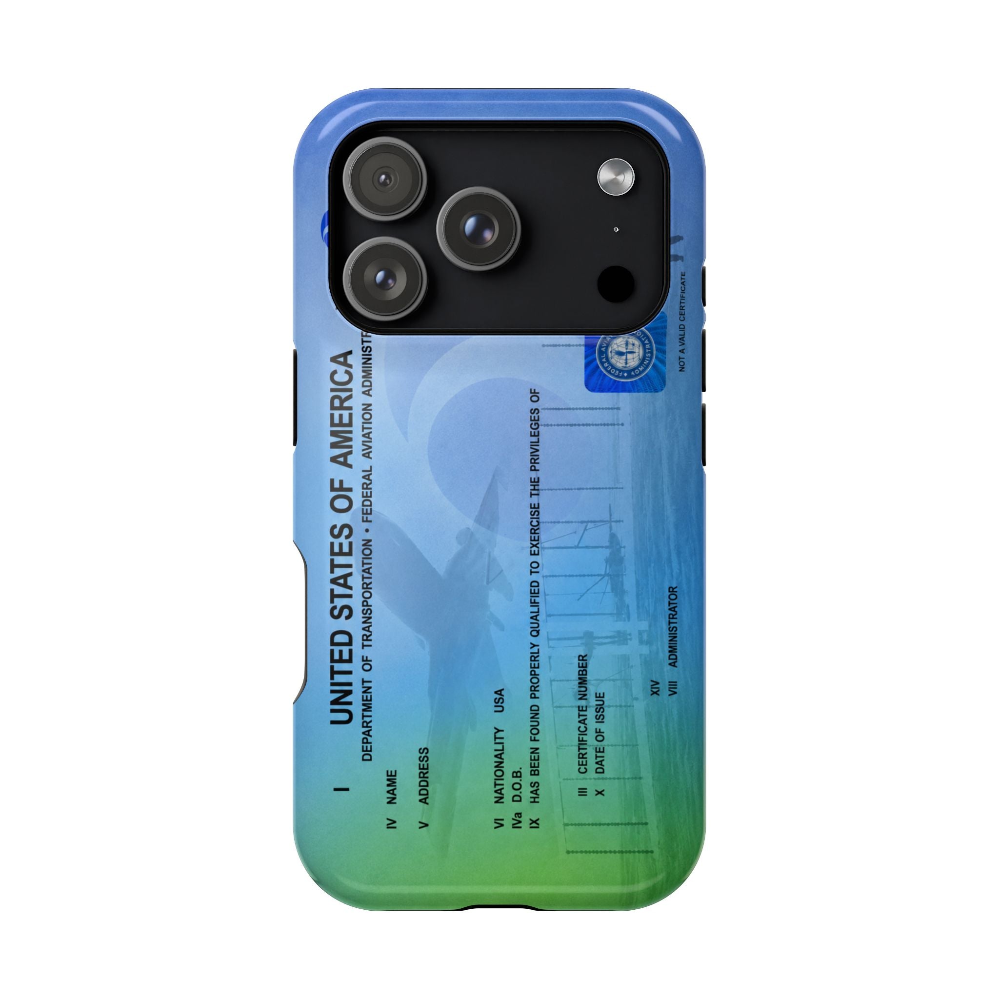 Certificate iPhone Case MagSafe (Non customizable version)