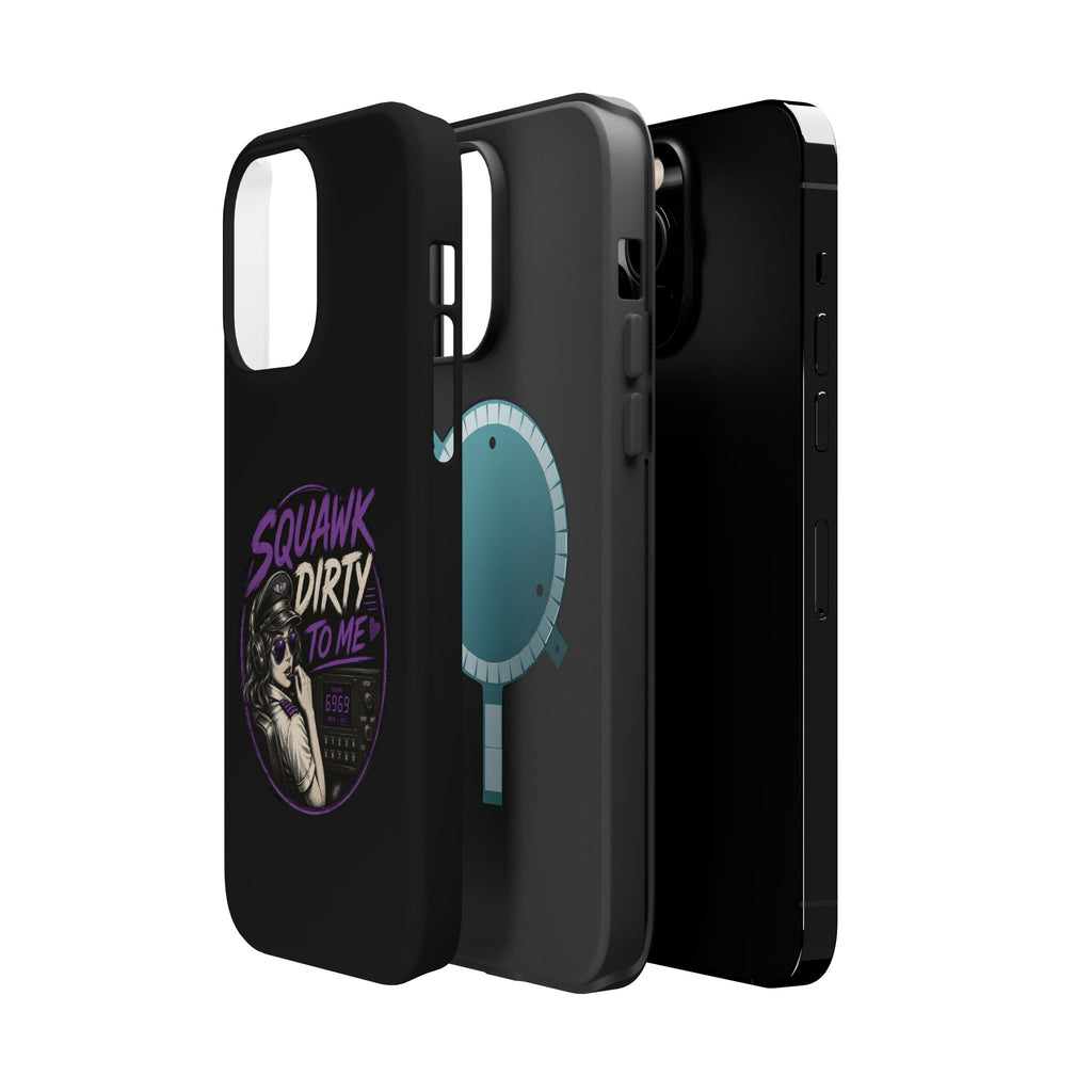 Magnetic Phone Case — “Squawk Dirty to Me”
