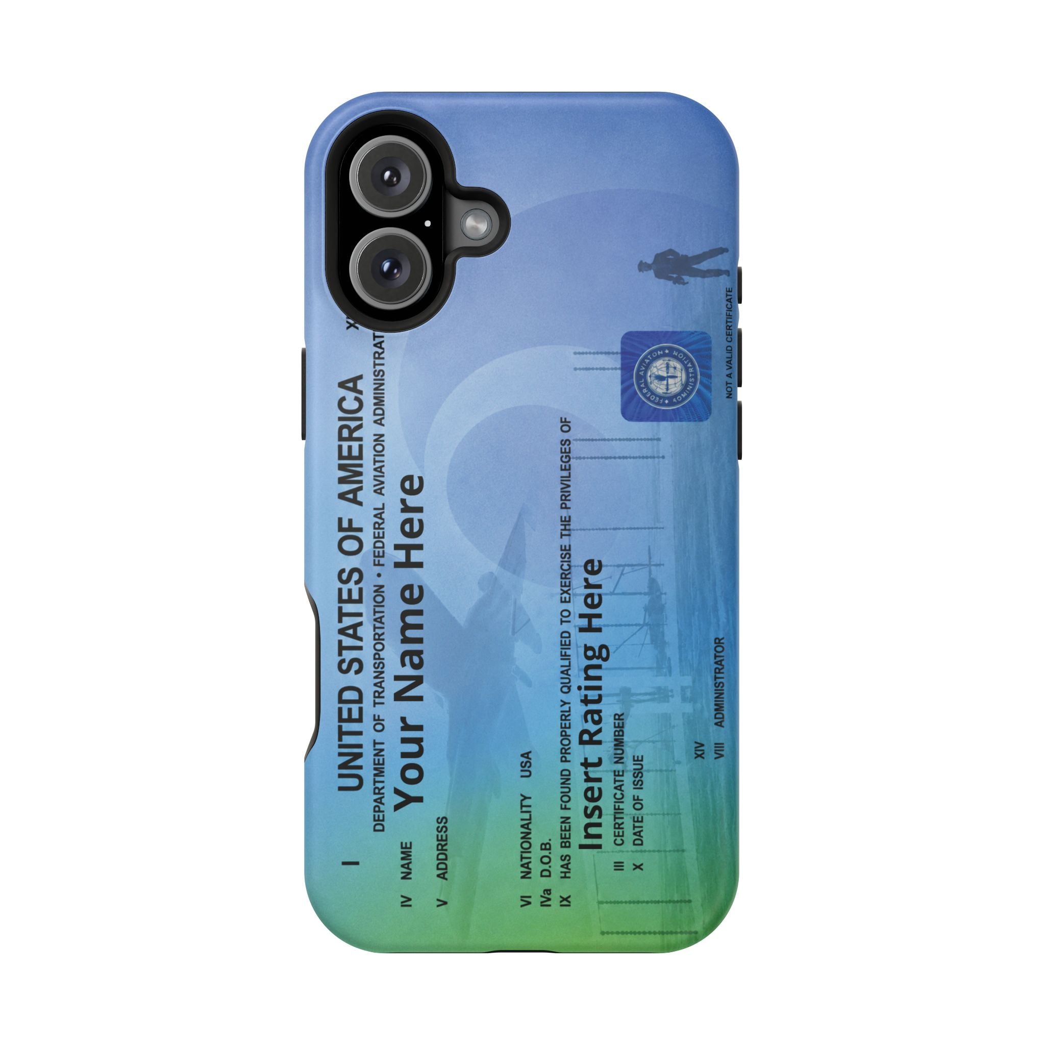 Custom Certificate iPhone Case — MagSafe