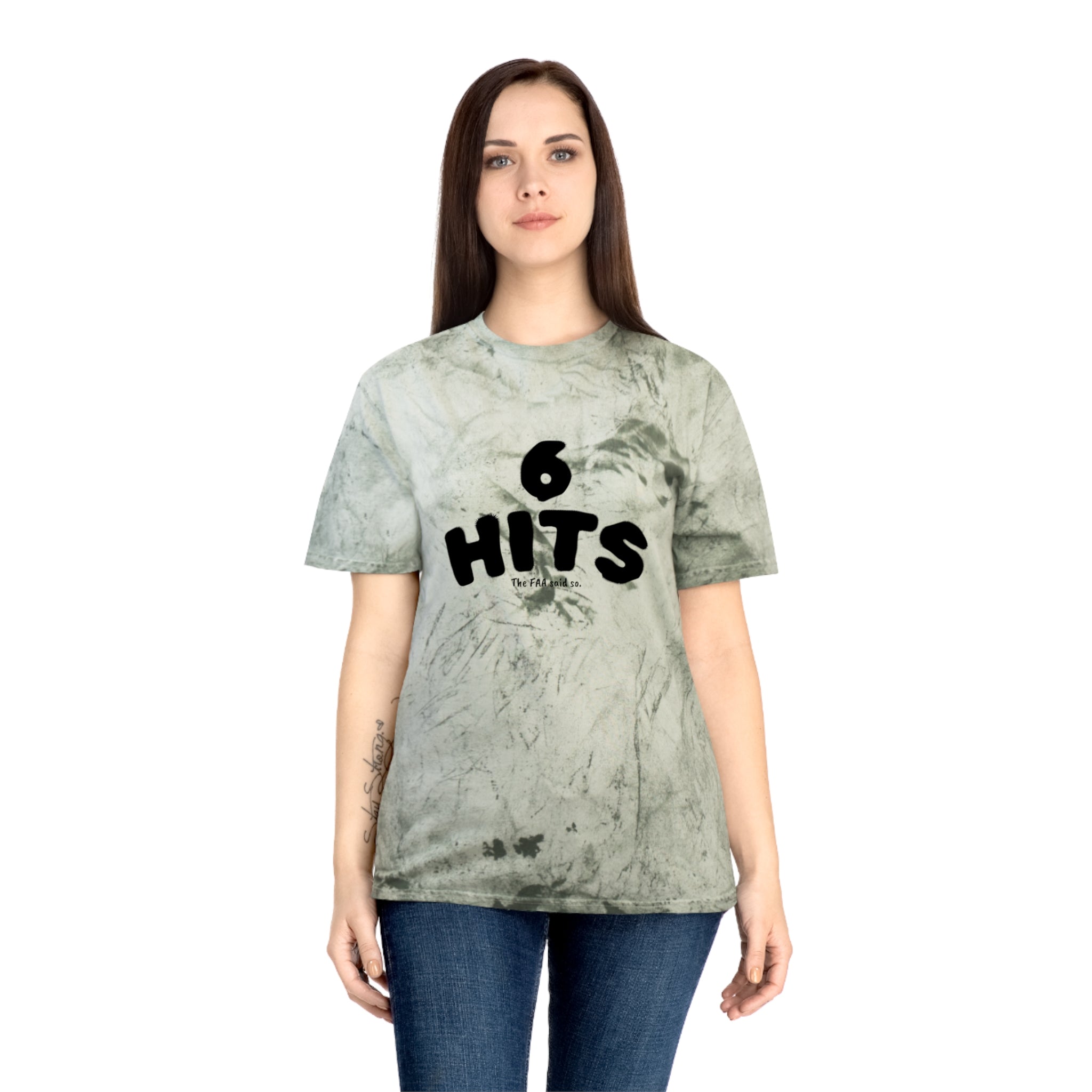 6 Hits Tie-Dye T-Shirt