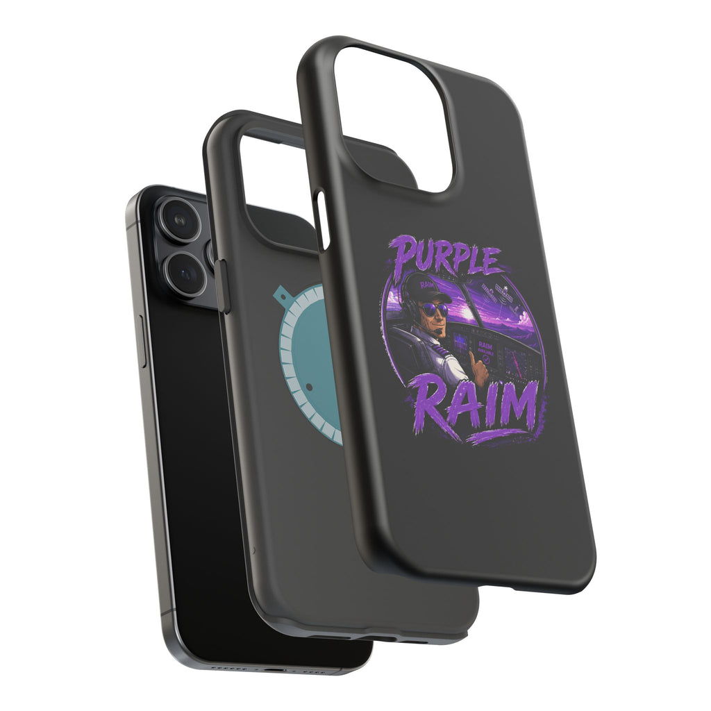 Purple RAIM Magnetic Impact Phone Case