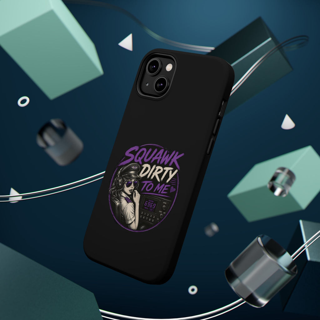 Magnetic Phone Case — “Squawk Dirty to Me”