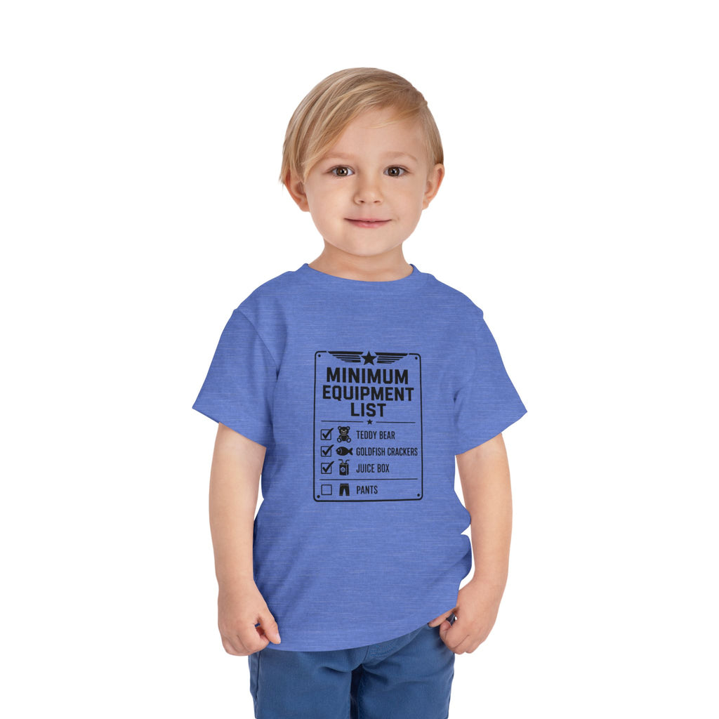 Toddler Tee — "Minimum Equipment List"