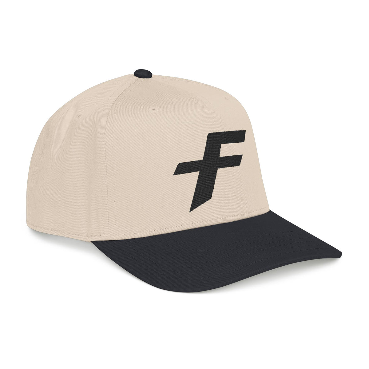 FlightLine Embroidered Logo Cap - Black