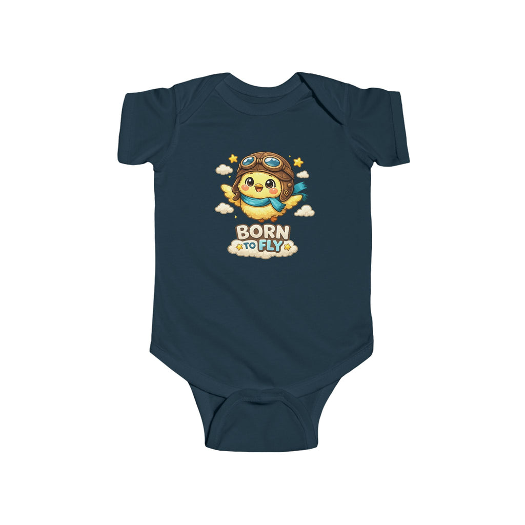 Infant One-Piece Bodysuit — Born To Fly