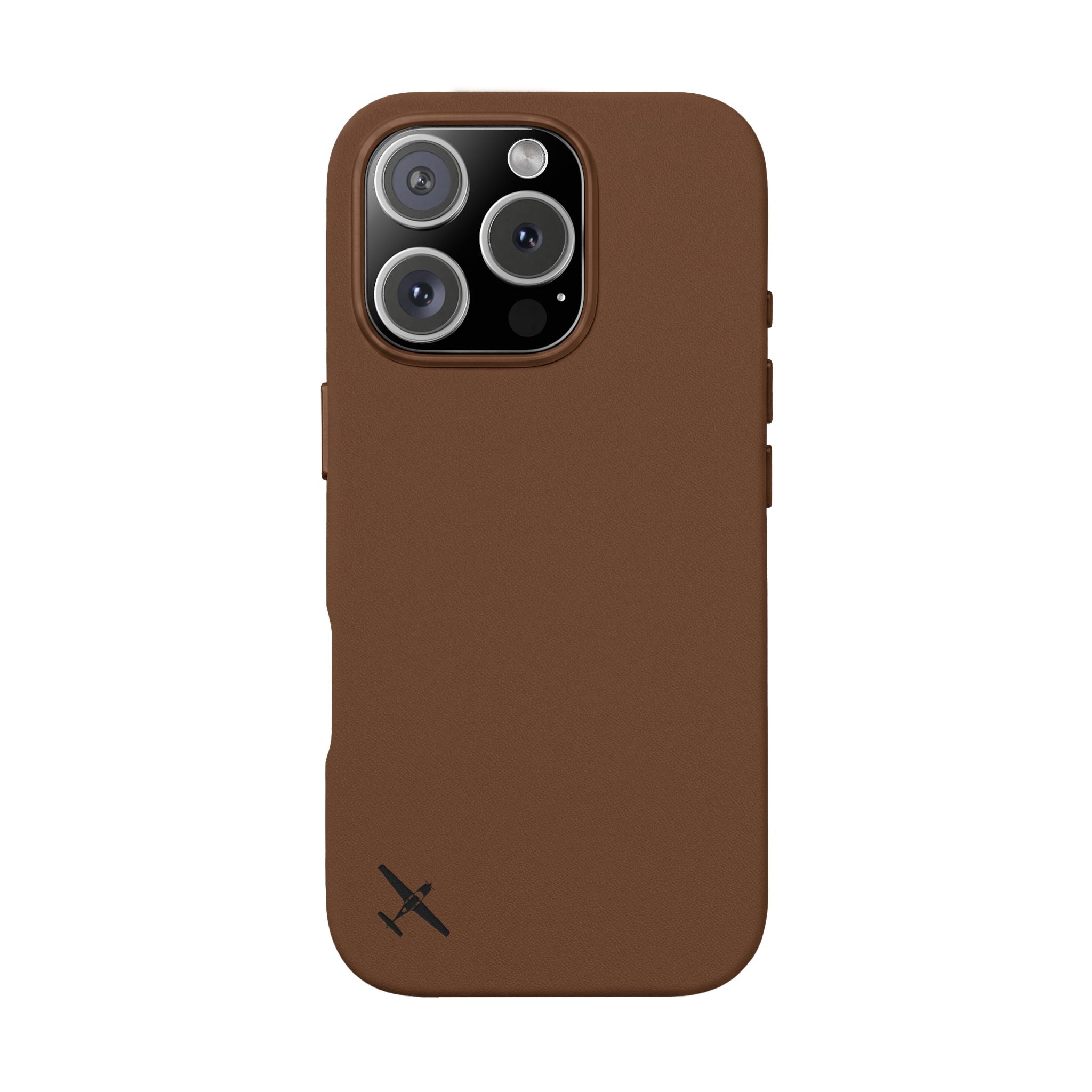 Leather Engraved iPhone Case Minimalist — SR20