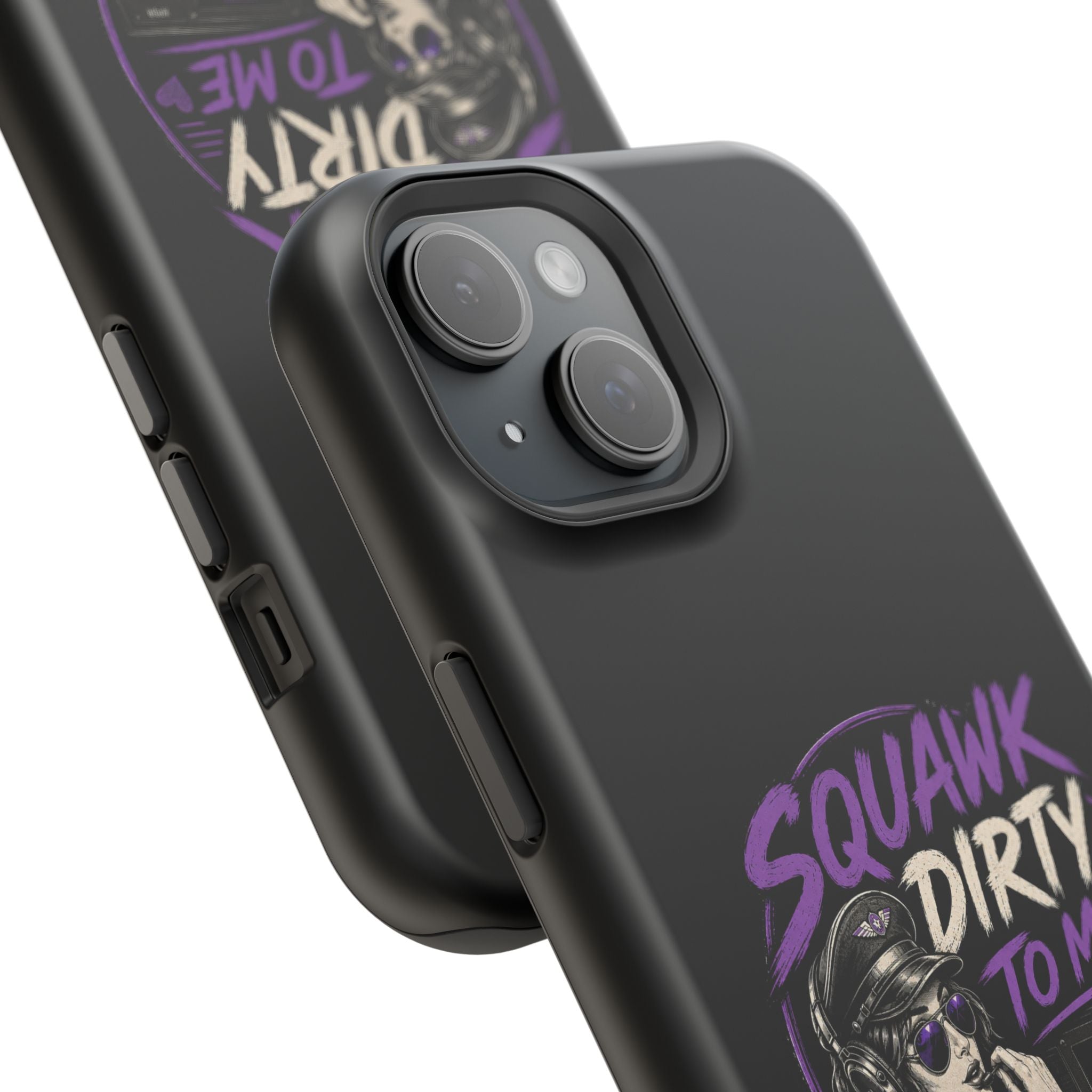 Magnetic Phone Case — “Squawk Dirty to Me”
