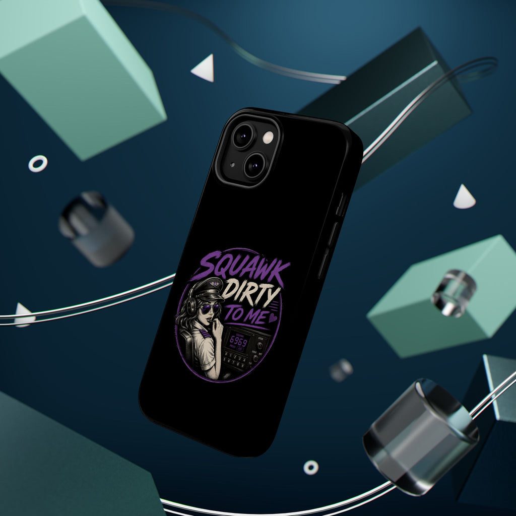 Magnetic Phone Case — “Squawk Dirty to Me”