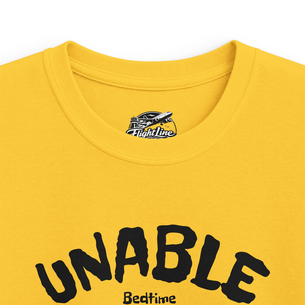 Kids T‑Shirt "Unable (Bedtime)"