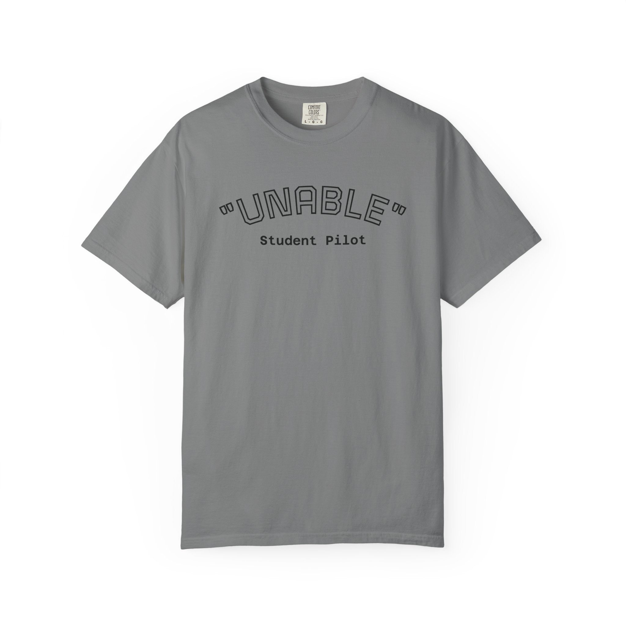 Student Pilot "UNABLE" T-Shirt