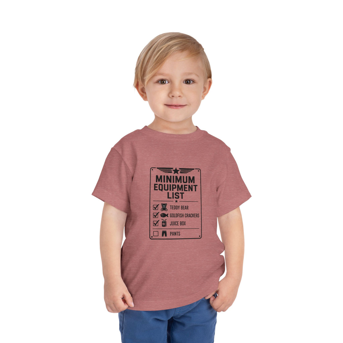 Toddler Tee — "Minimum Equipment List"