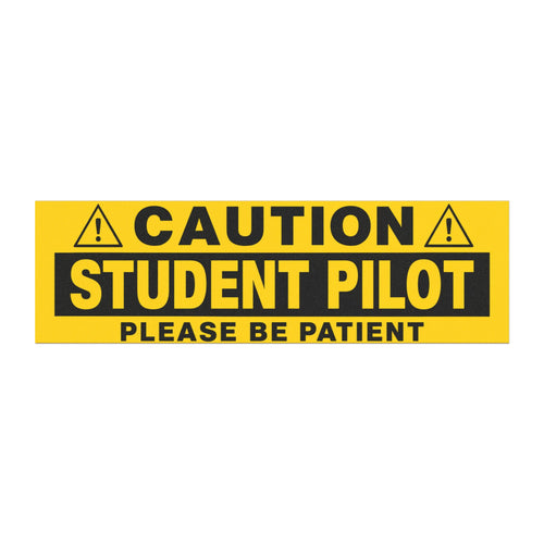 Car Magnet - Student Pilot