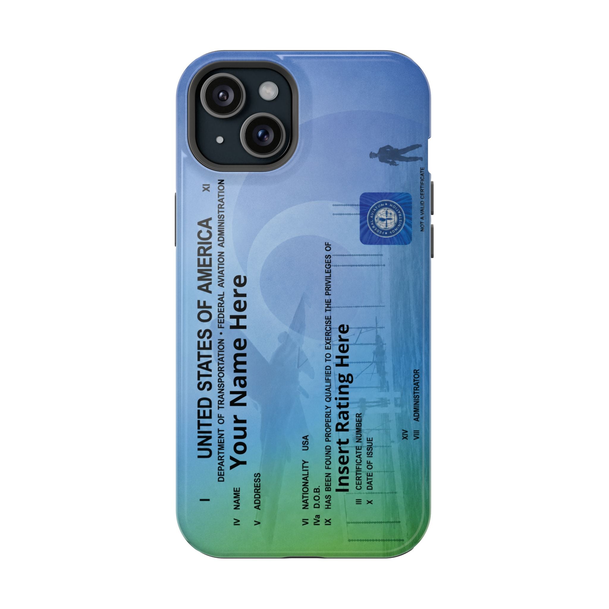 Custom Certificate iPhone Case — MagSafe
