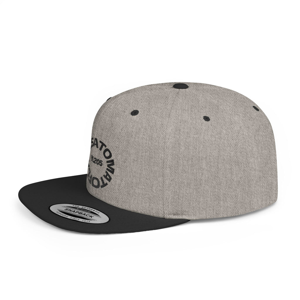 91.205 Snapback Flat Bill Hat