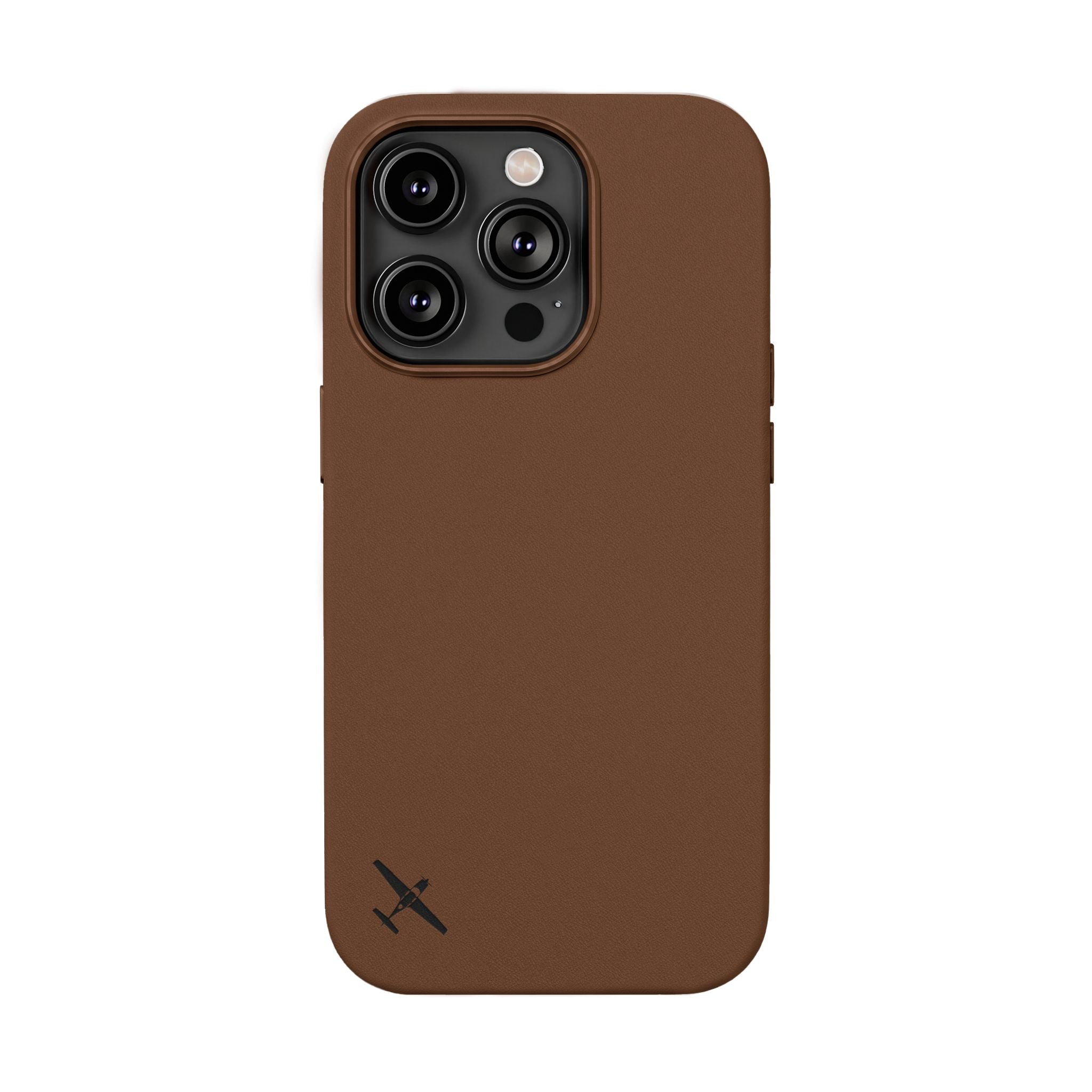 Leather Engraved iPhone Case Minimalist — SR20
