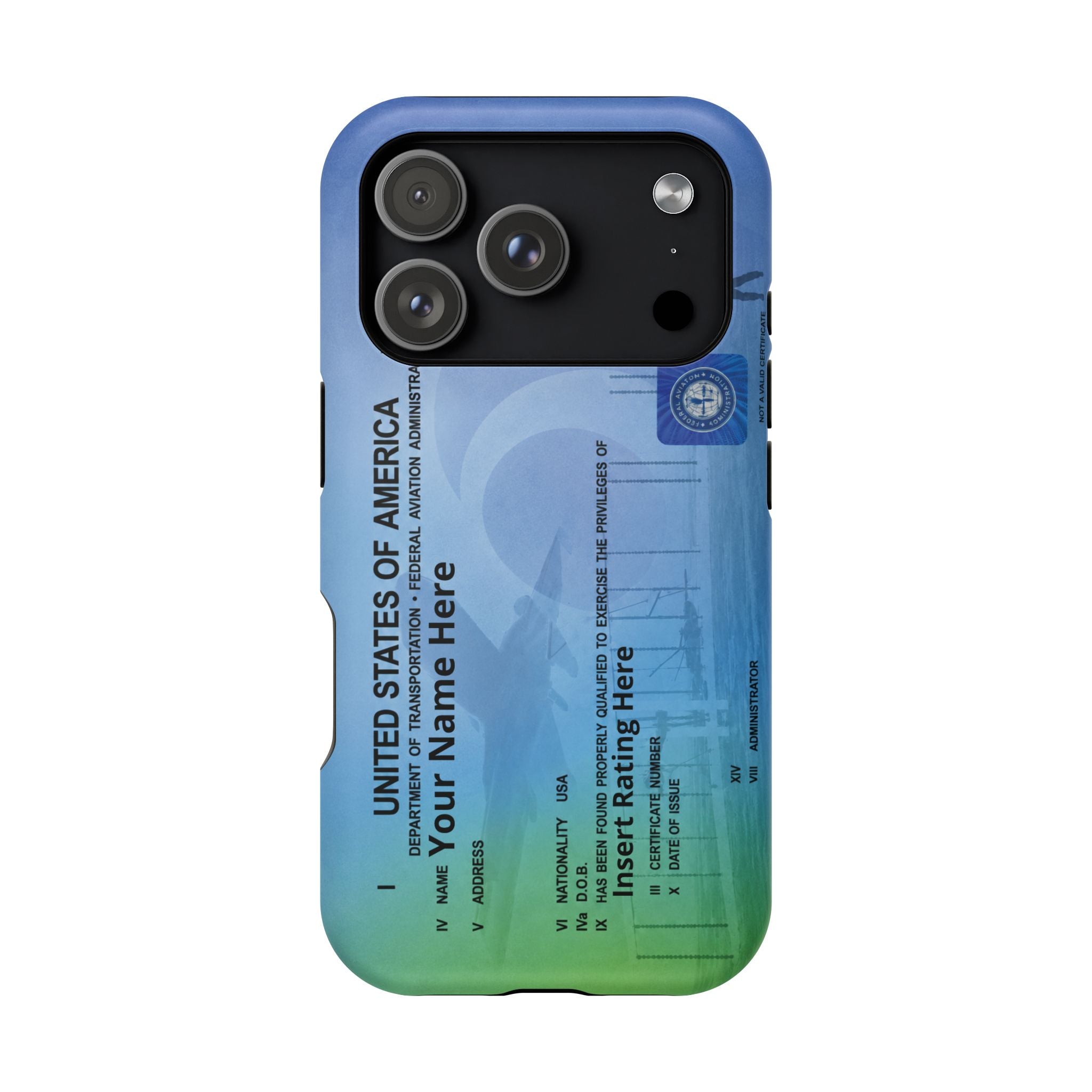 Custom Certificate iPhone Case — MagSafe